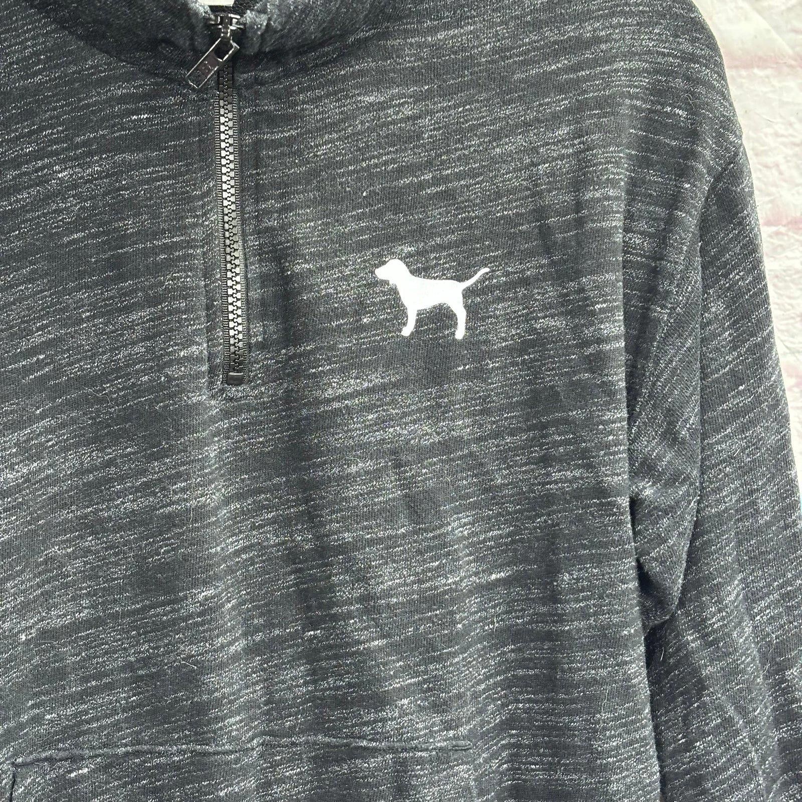 Pink PINK XS Women’s 1/4 Zip Pullover Size ONE SIZE - 2 Thumbnail