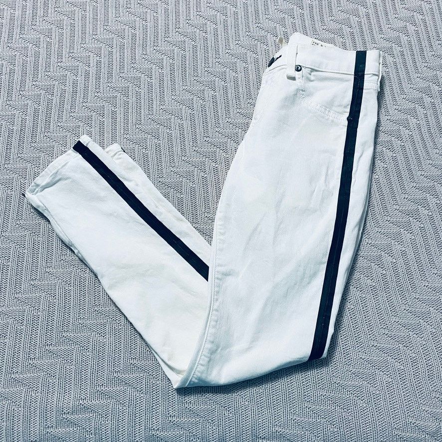 Rag & Bone Rag & Bone white capri jeans Size 24" / US 00 / IT 34 - 1 Thumbnail