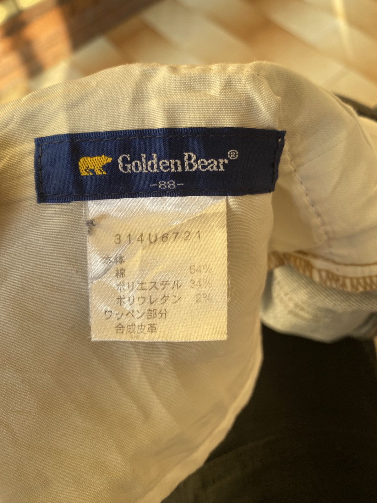 Golden Bear × PPFM Vintage golden bear loose cut denim Size US 34 / EU 50 - 11 Thumbnail