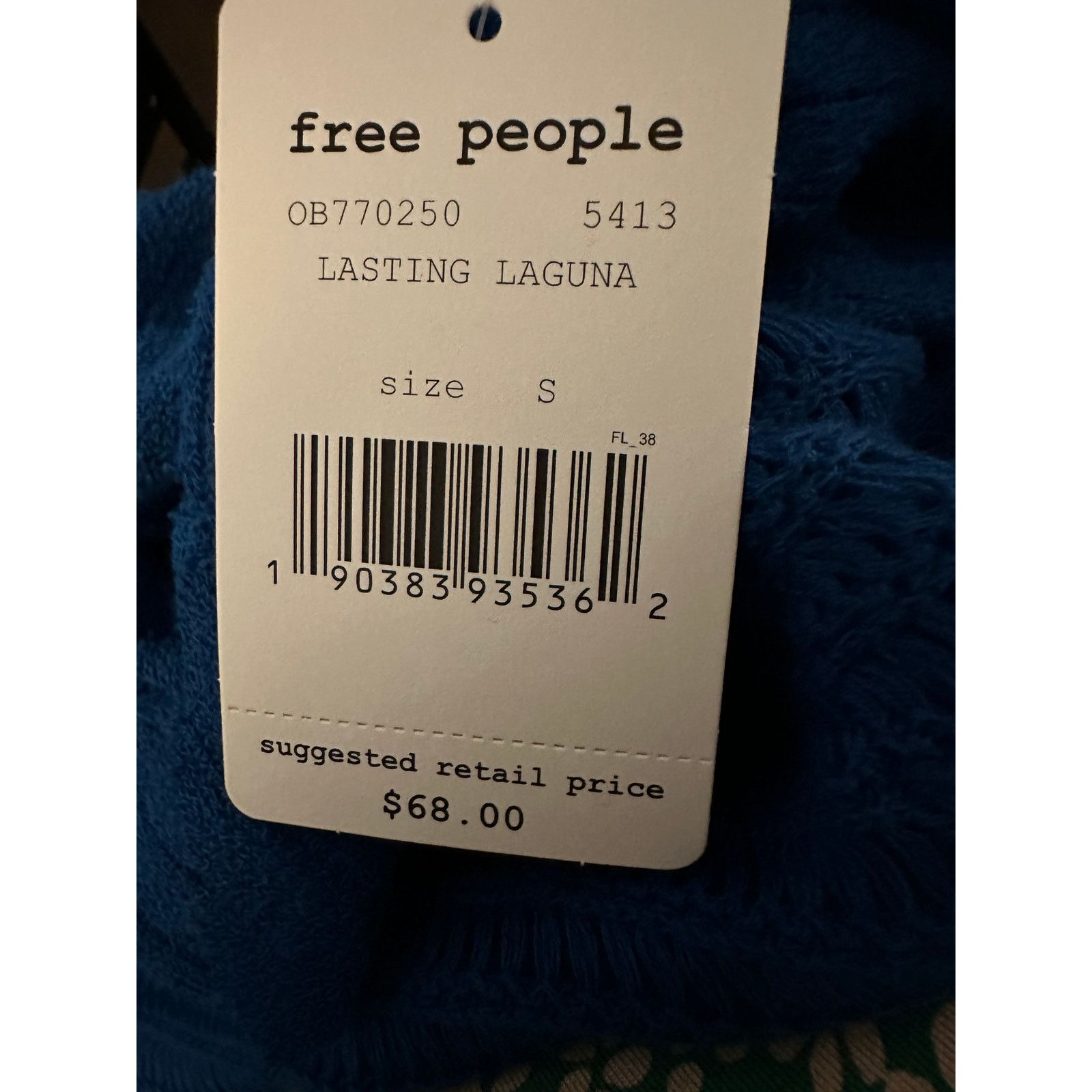 Free People Free People Open Knit Blouse, Size Small, NWT Size S / US 4 / IT 40 - 6 Thumbnail