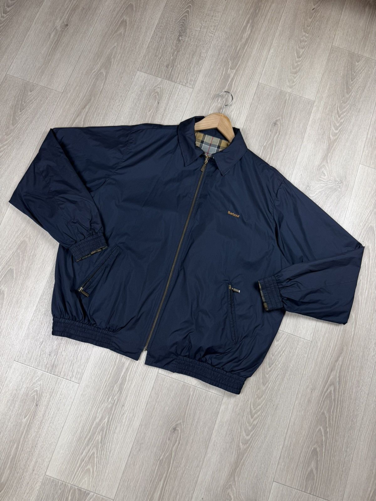 Barbour Barbour Men’s Jacket Reversible Plaid Checkered Windbreaker Size US XL / EU 56 / 4 - 12 Thumbnail