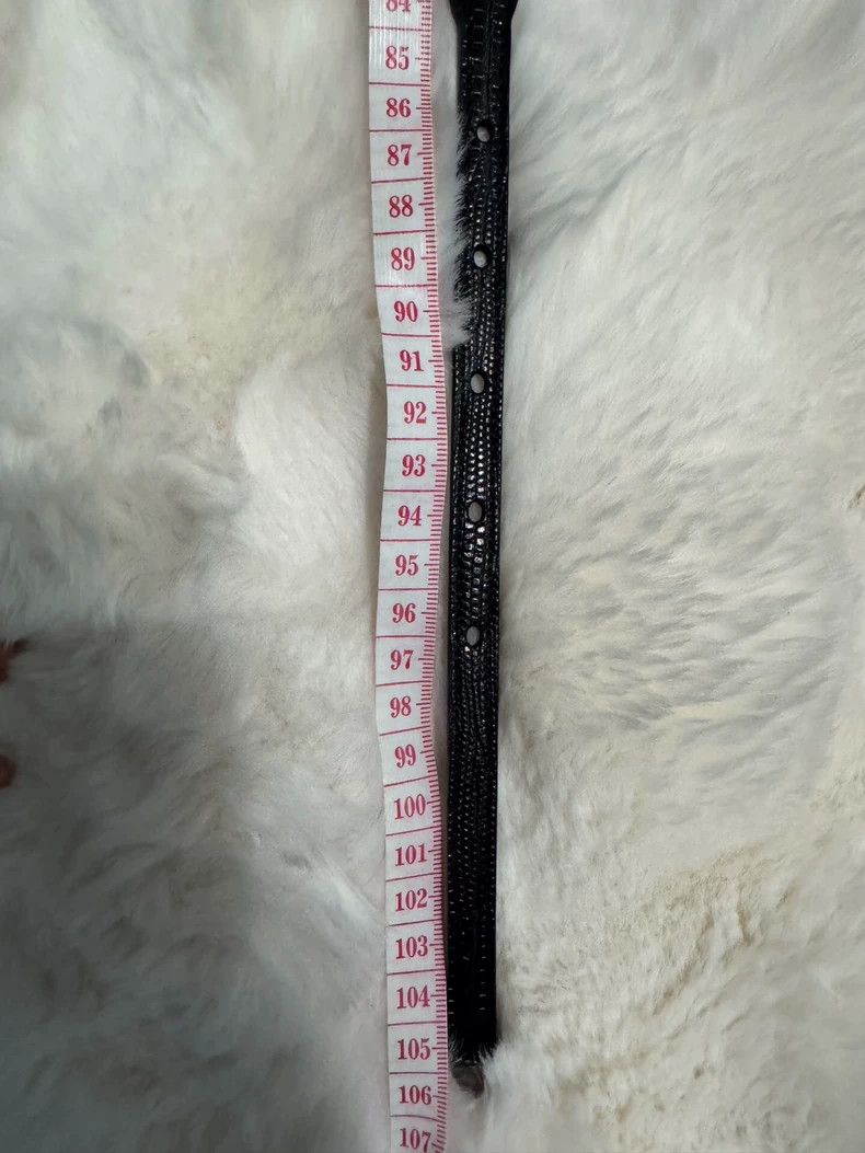 Saint Laurent Paris Saint laurent paris Carved Belt 2506-Nextarrow Size ONE SIZE - 8 Thumbnail