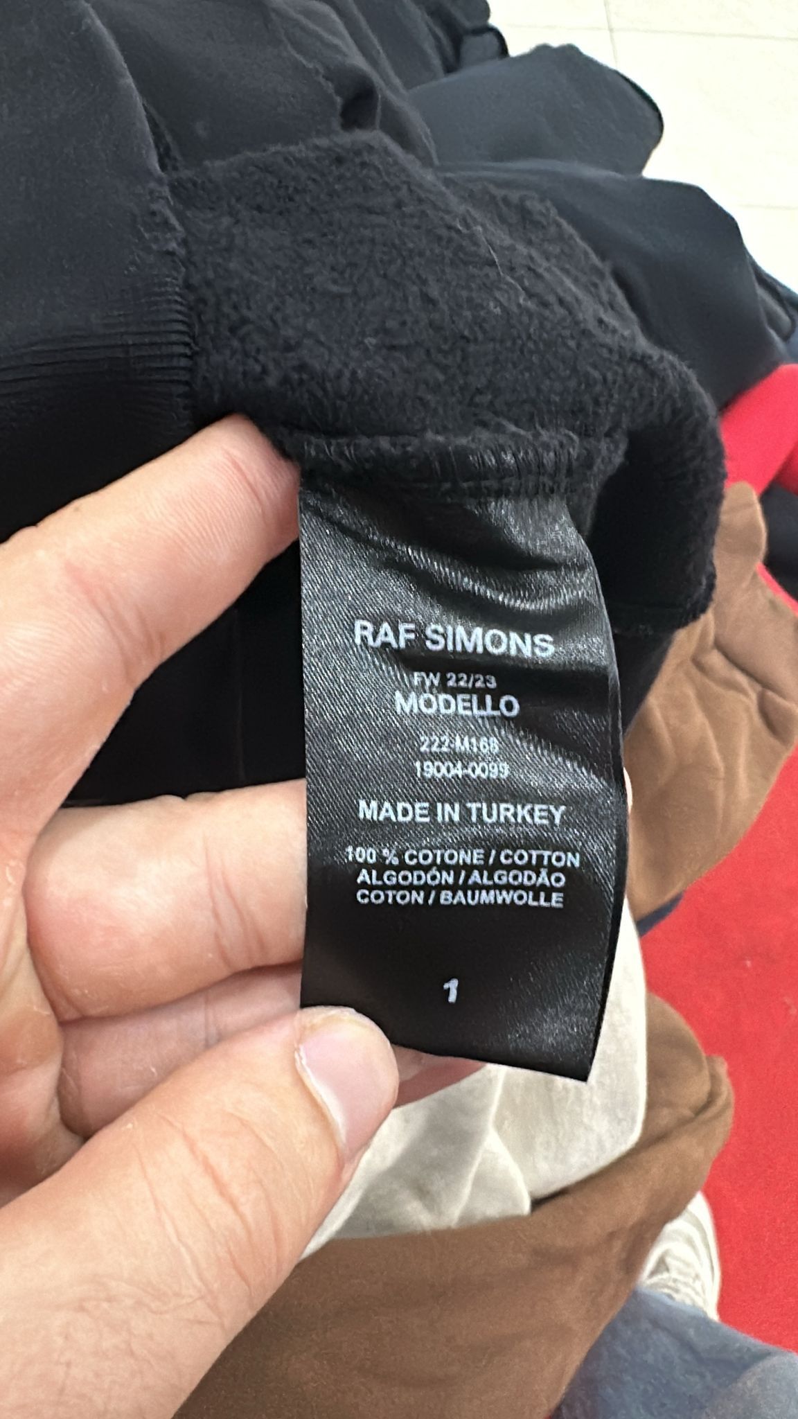 Raf Simons CC000021 Altered Reality Destroyed Crewneck Sweatshirt Black Size US M / EU 48-50 / 2 - 8 Thumbnail