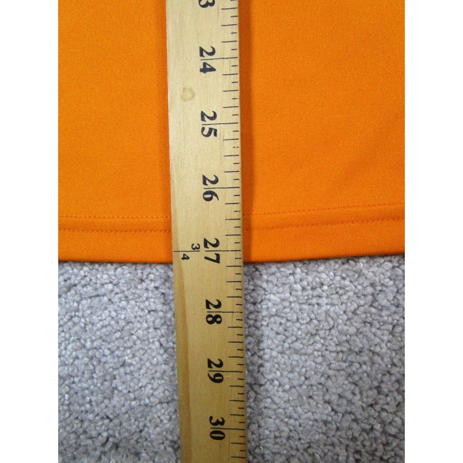 Under Armour Under Armour Shirt Mens Medium Orange HeatGear Running Pullover Size US M / EU 48-50 / 2 - 8 Thumbnail