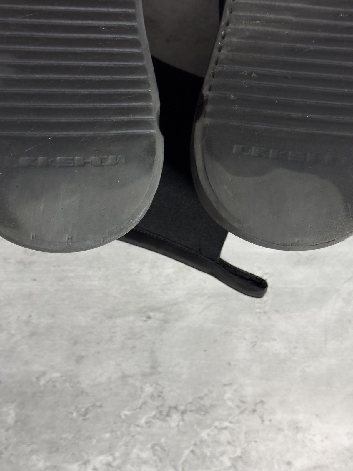 Rick Owens RICK OWENS AW21 Black Satin Beatle Abstract Nylon Boots Size US 8.5 / EU 41-42 - 7 Thumbnail