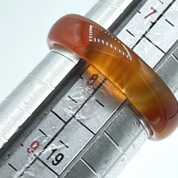 Other Carnelian crystal stone ring size 7.5 healing all stone no m Size ONE SIZE - 2 Thumbnail