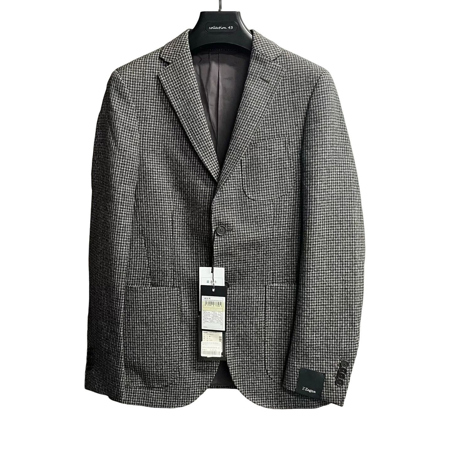 Z Zegna Z Zegna Houndstooth Wool Blazer Size 34R Size 34R - 1 Thumbnail