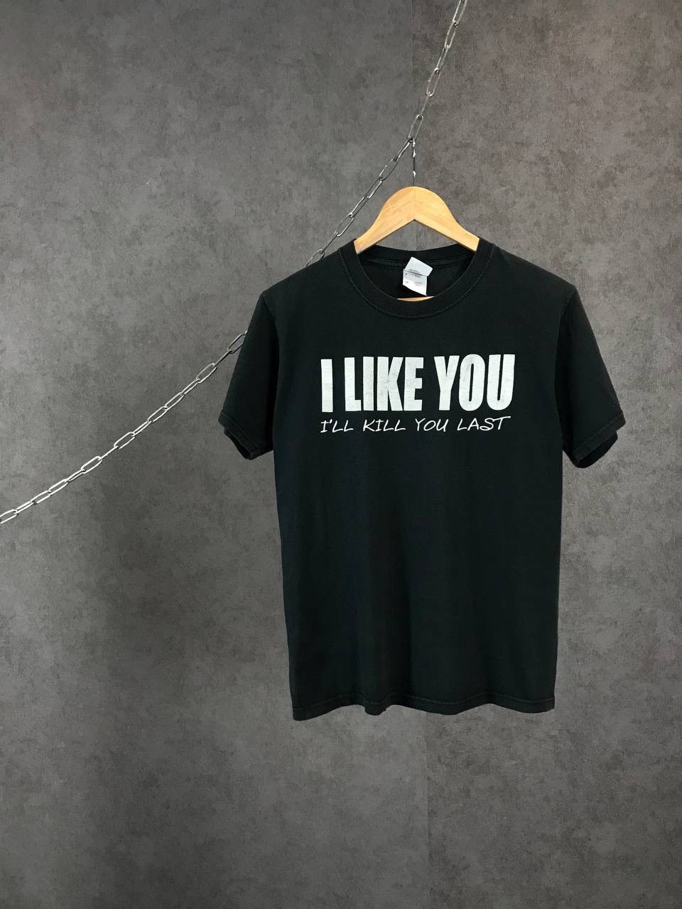 Vintage I love you I’ll kill you last vintage tee Size US S / EU 44-46 / 1 - 1 Thumbnail