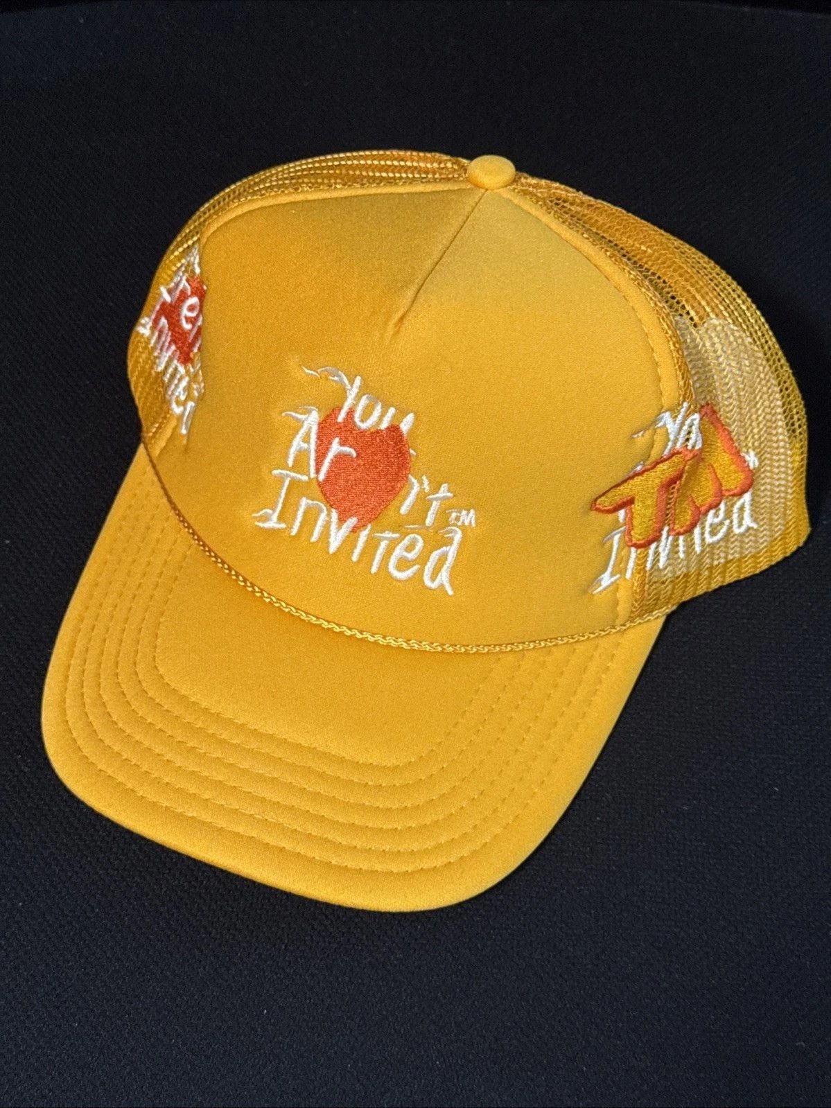 Hyde Park Goods Hyde Park "Slap Patch" Trucker Hat NWT Gold 💛 Size ONE SIZE - 1 Thumbnail