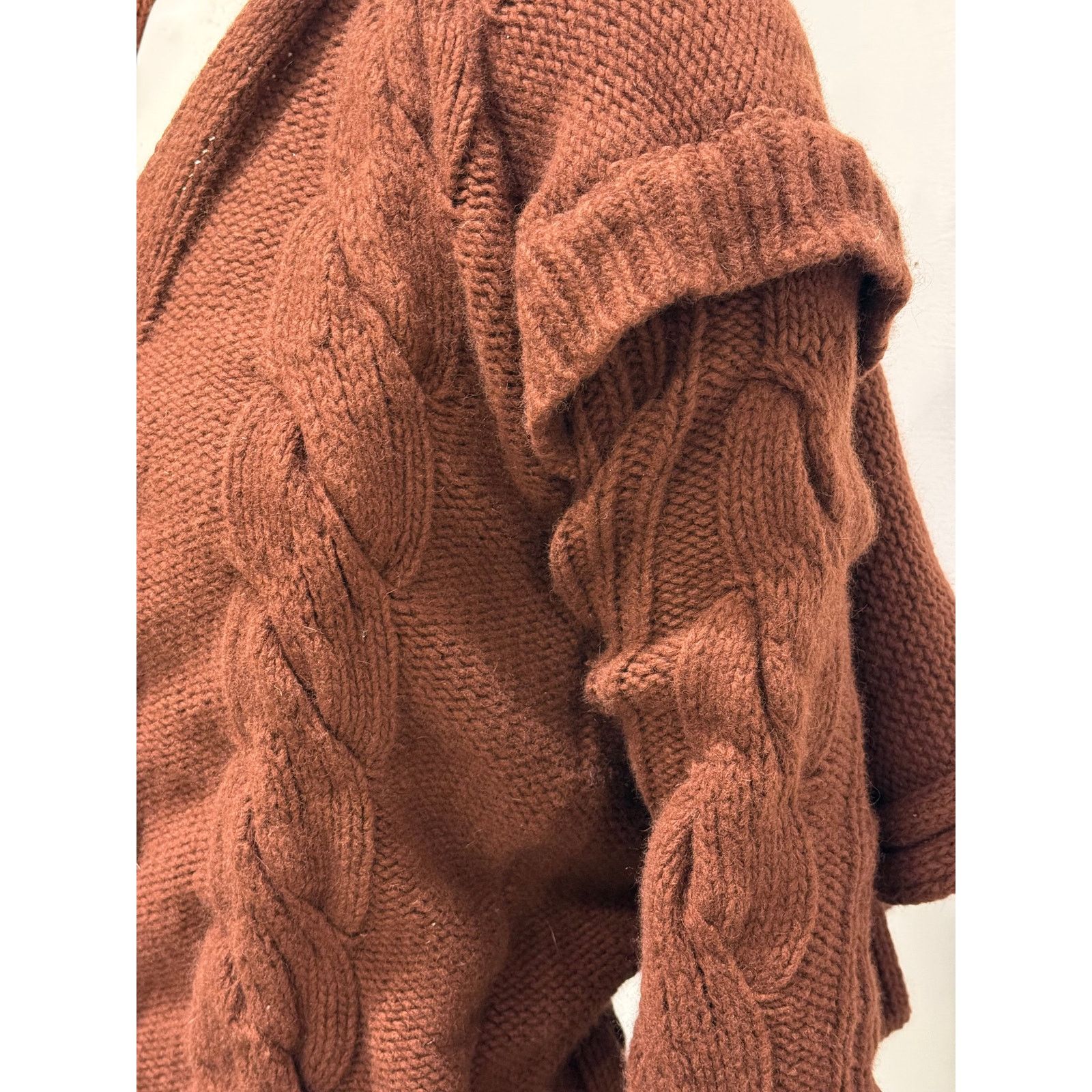 Vivienne Westwood A/W2004 V. Westwood deconstructed cable knit straps sweater Size M / US 6-8 / IT 42-44 - 7 Thumbnail