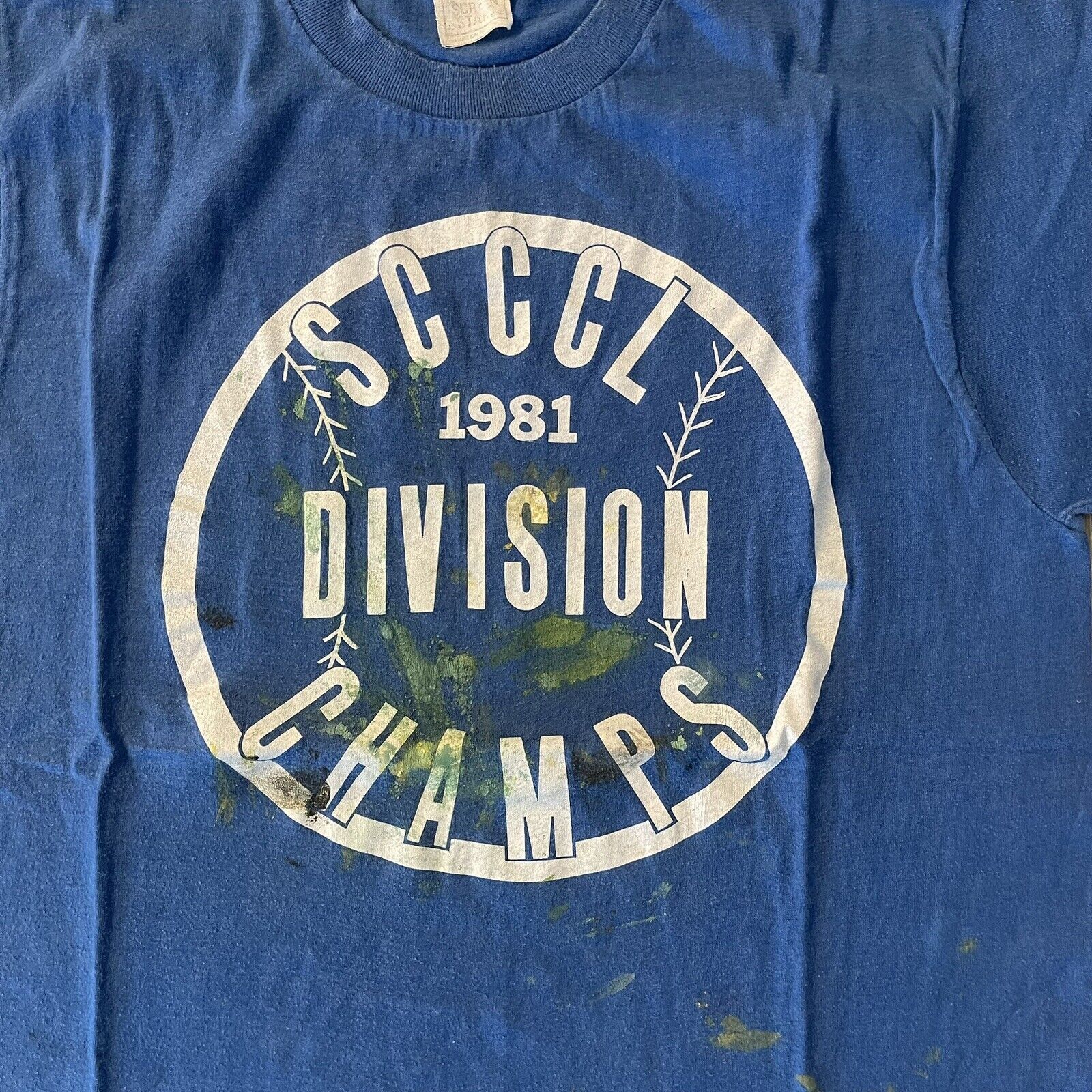 Vintage Vtg 80s Little League T-Shirt M 50/50 Single Stitch Tee Size US M / EU 48-50 / 2 - 3 Thumbnail