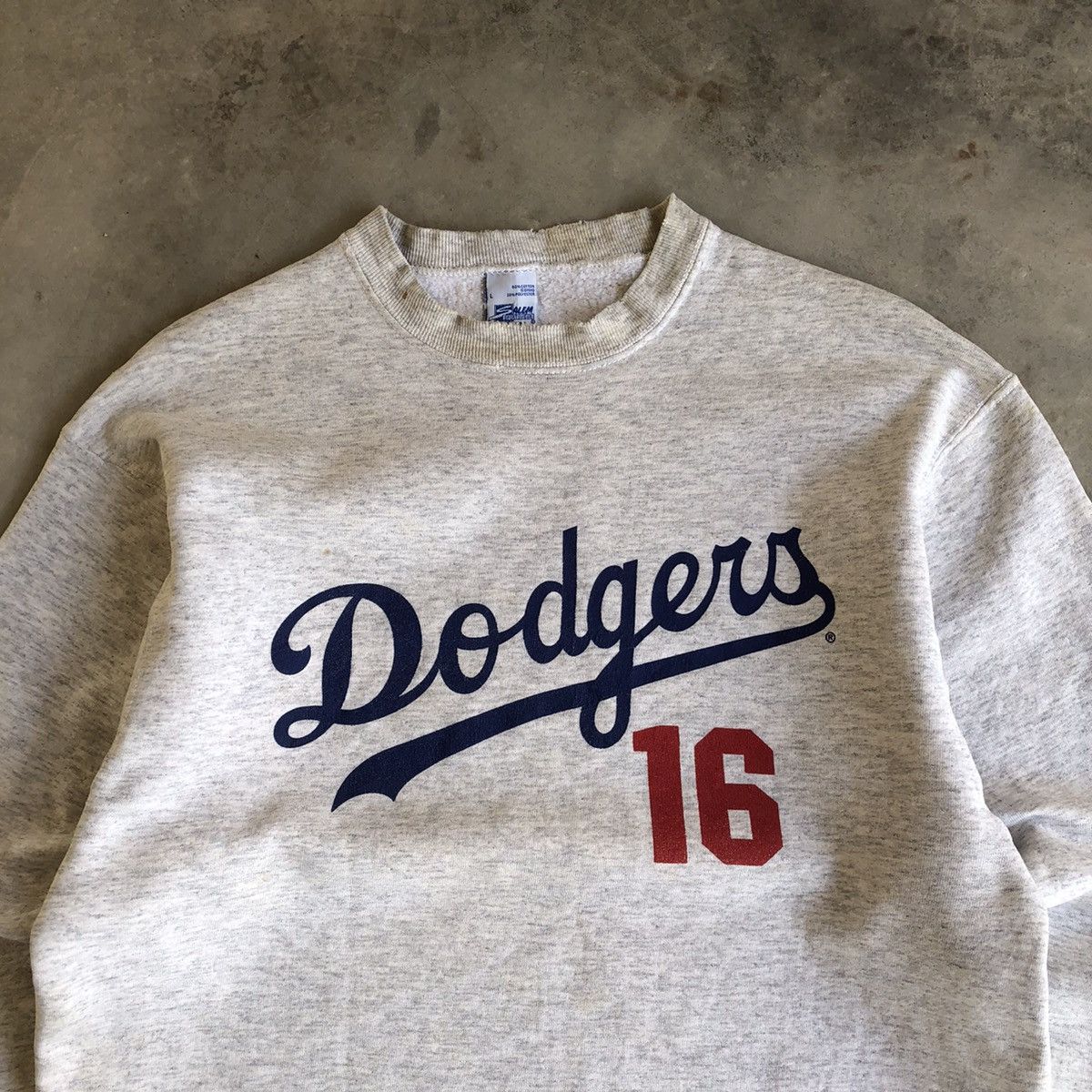 MLB DODGERS Mlb Team Nomo 16 Crewneck Sweatshirt Size US L / EU 52-54 / 3 - 3 Thumbnail
