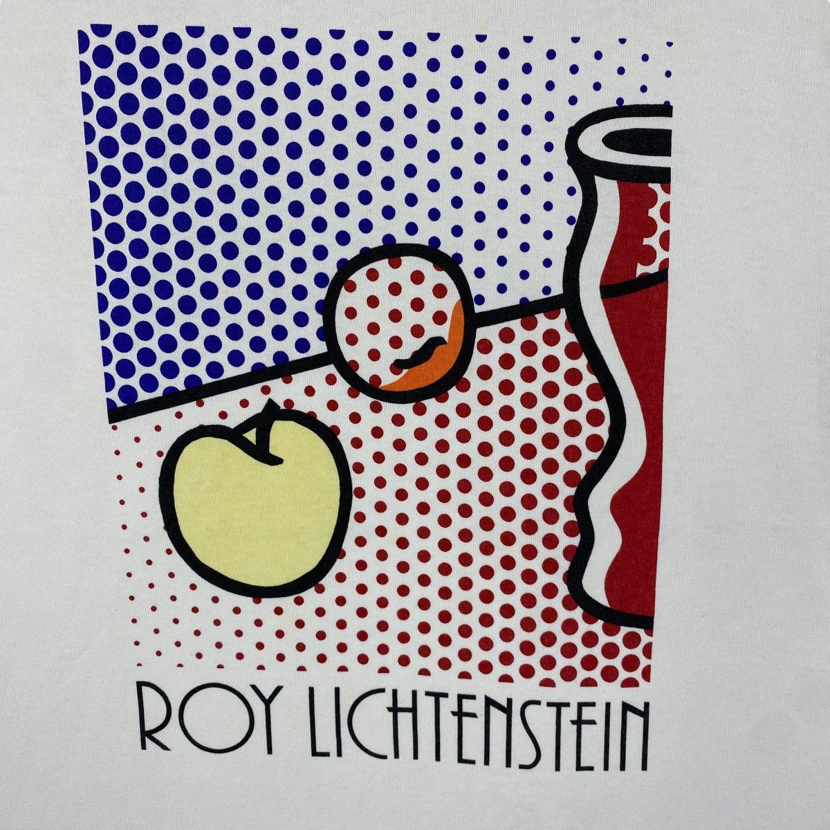 Vintage Vintage 00's ROY LICHTENSTEIN Still Life With Red Jar Tee Size US L / EU 52-54 / 3 - 2 Thumbnail
