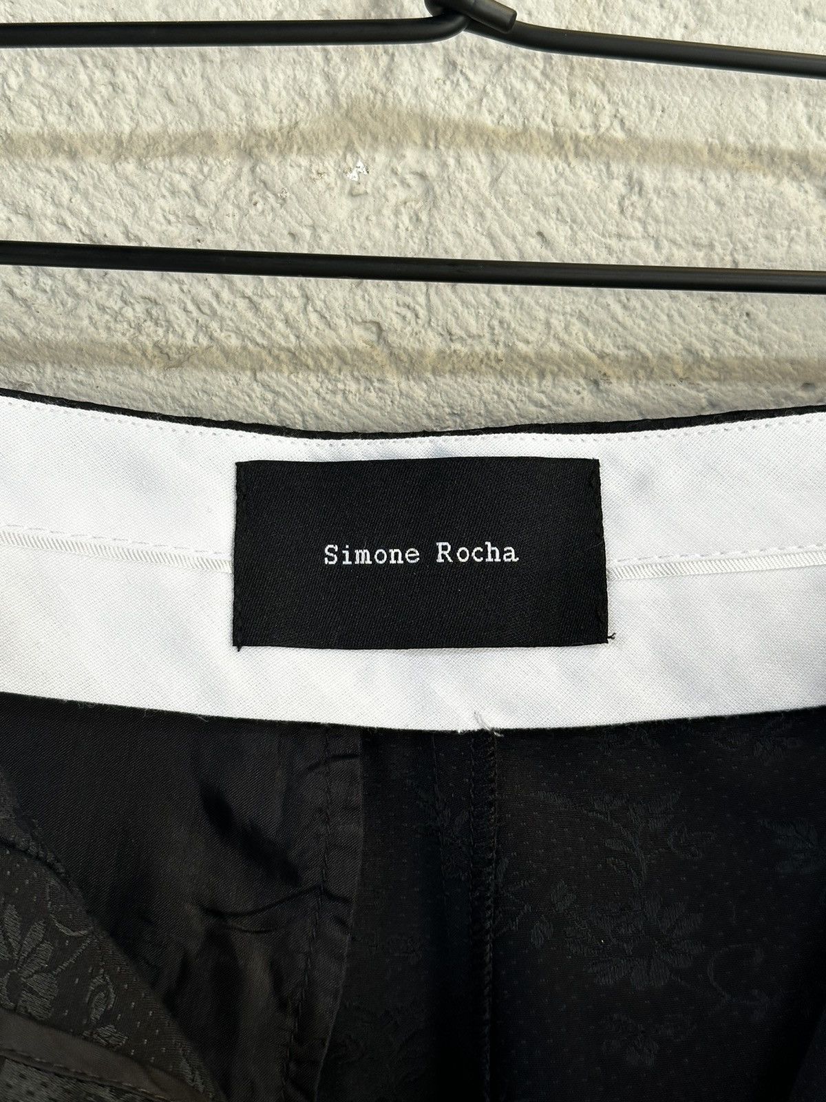 Simone Rocha Simone Rocha black floral bloomers shorts Size 26" / US 2 / IT 38 - 4 Thumbnail