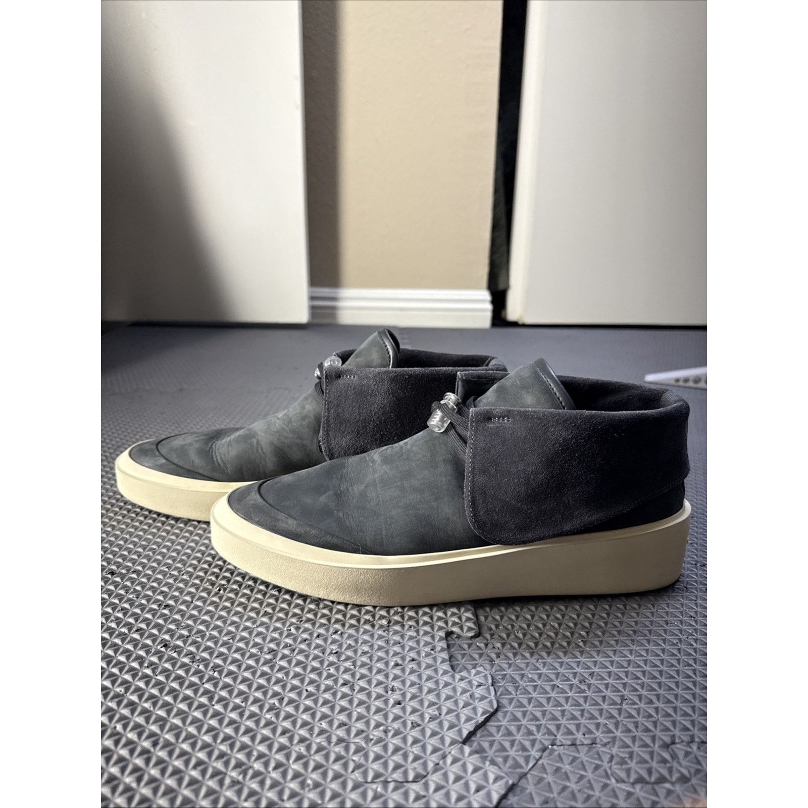 Fear of God Fear Of God Suede Chukka Boots Navy Made In Italy Size 11 Size US 11 / EU 44 - 1 Thumbnail