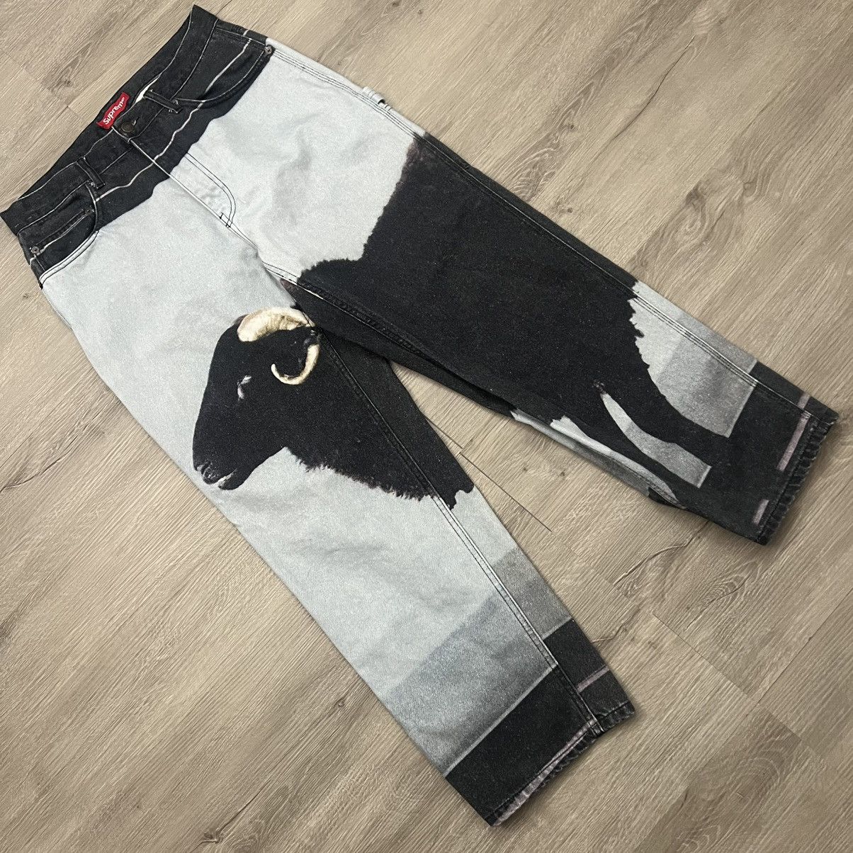 Supreme Supreme Waves Regular Jean Multicolor | Grailed