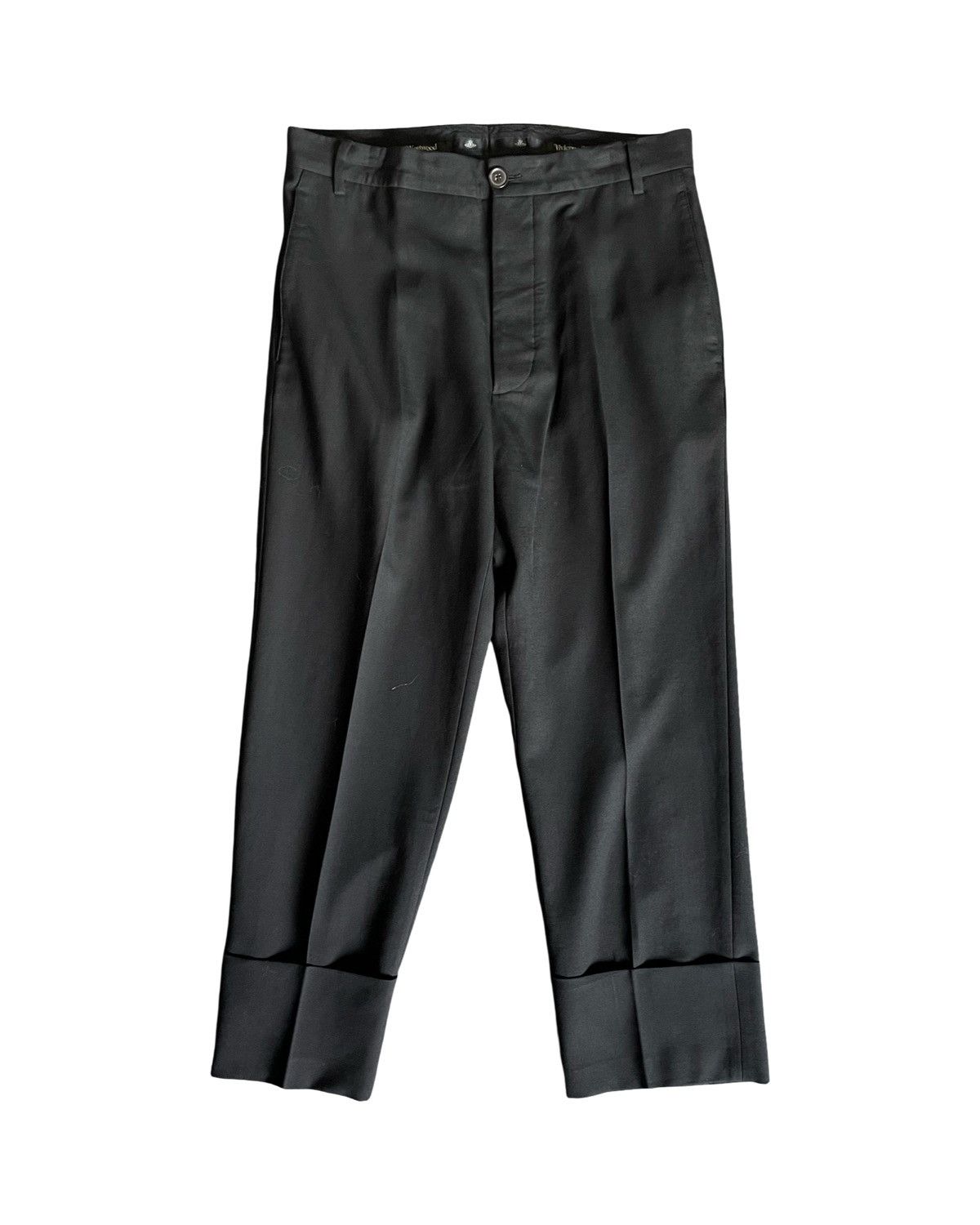 Vivienne Westwood Vivienne Westwood Black Cropped Trousers Size US 32 / EU 48 - 2 Thumbnail