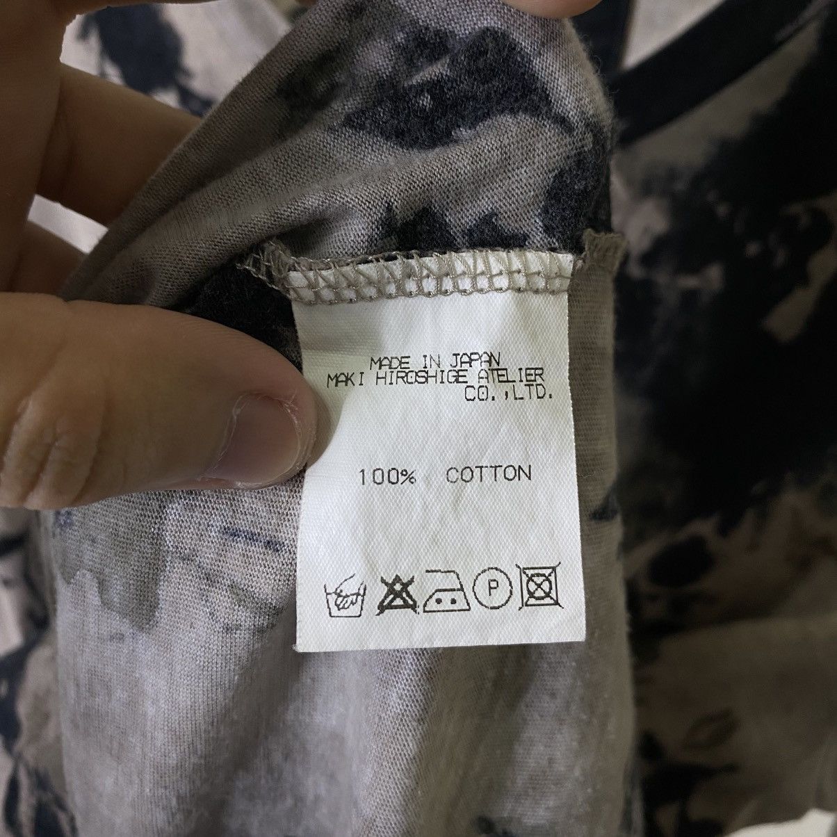 gomme Maki Hiroshige Issey Miyake Yohji Yamamoto Floral AOP Tee Size US M / EU 48-50 / 2 - 4 Thumbnail
