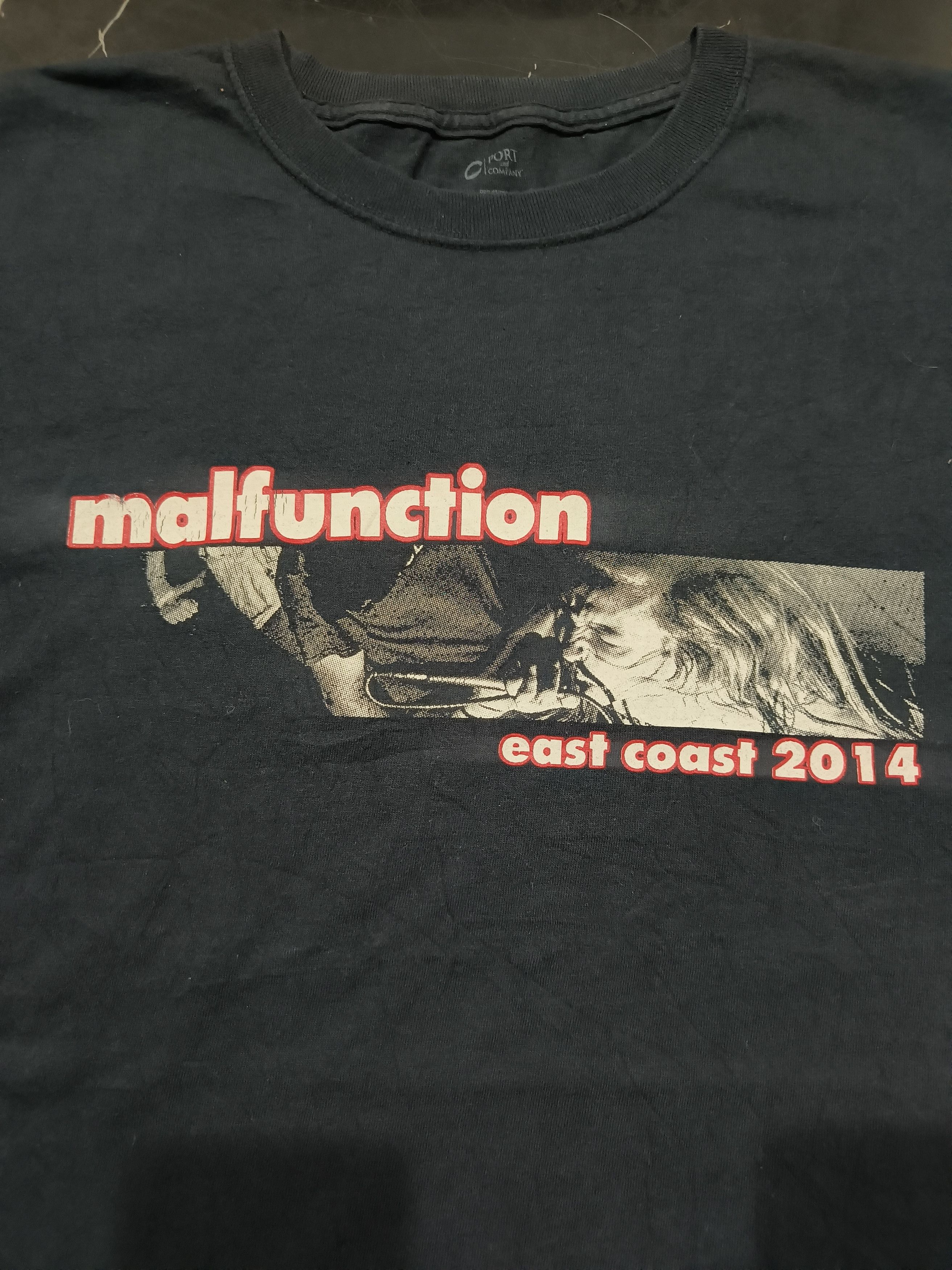 Band Tees Vintage Malfunction "Buffalo hardcore" Ls shirt Size US L / EU 52-54 / 3 - 2 Thumbnail