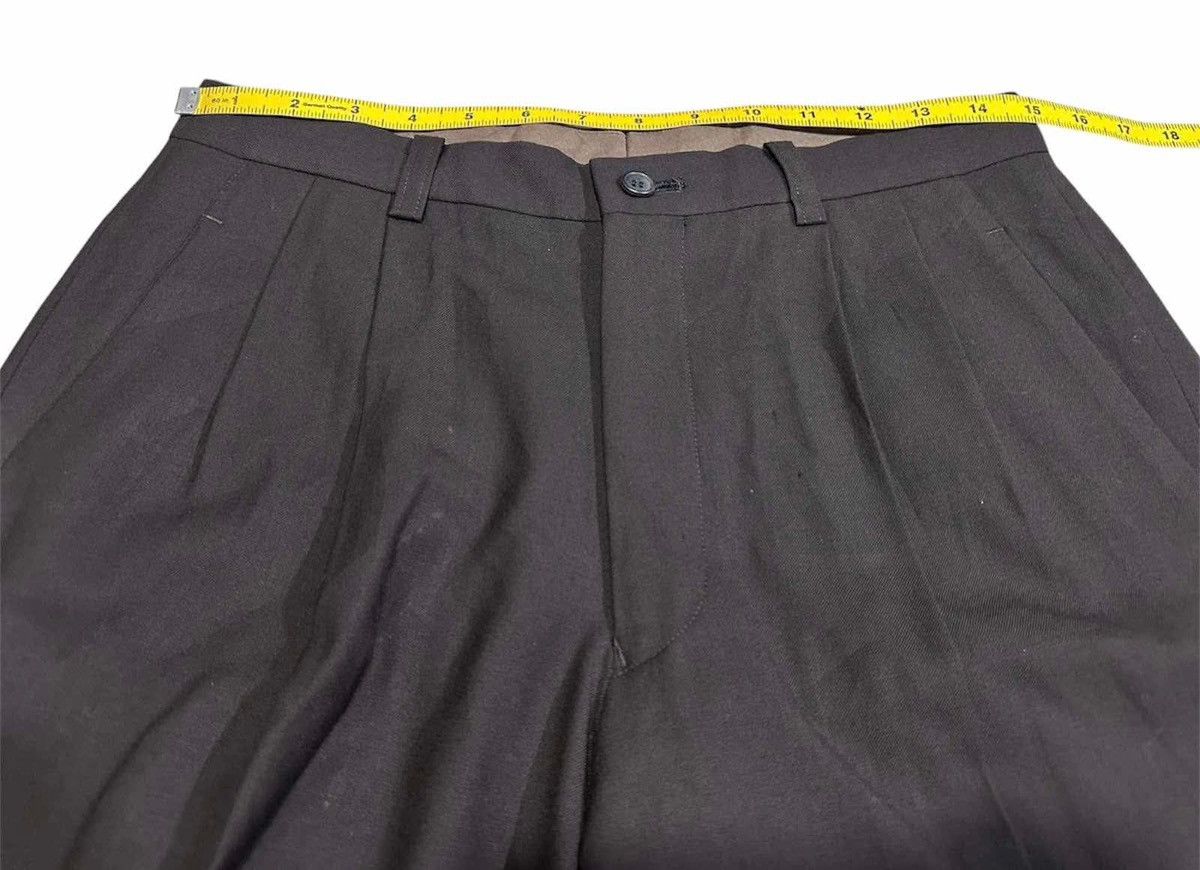 Issey Miyake × Japanese Brand × Pleats Please Issey Miyake 🔥Rare Vintage Issey Miyake Men Trousers Pants Brown 80s Size US 30 / EU 46 - 12 Thumbnail