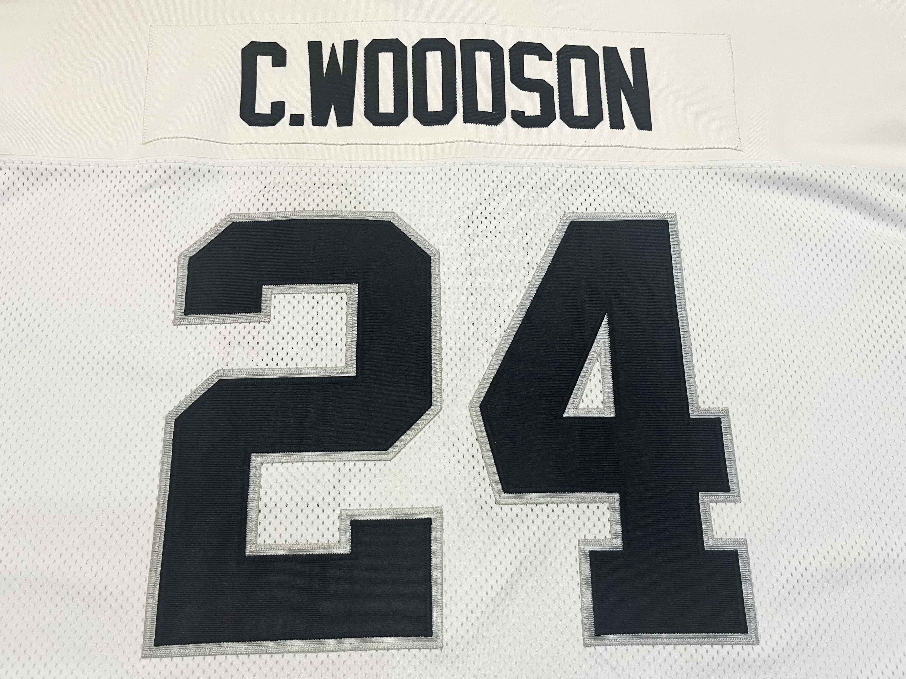 Reebok Reebok Authentic NFL Oakland Raiders C.WOODSON #24 Jersey Size US XXL / EU 58 / 5 - 6 Thumbnail