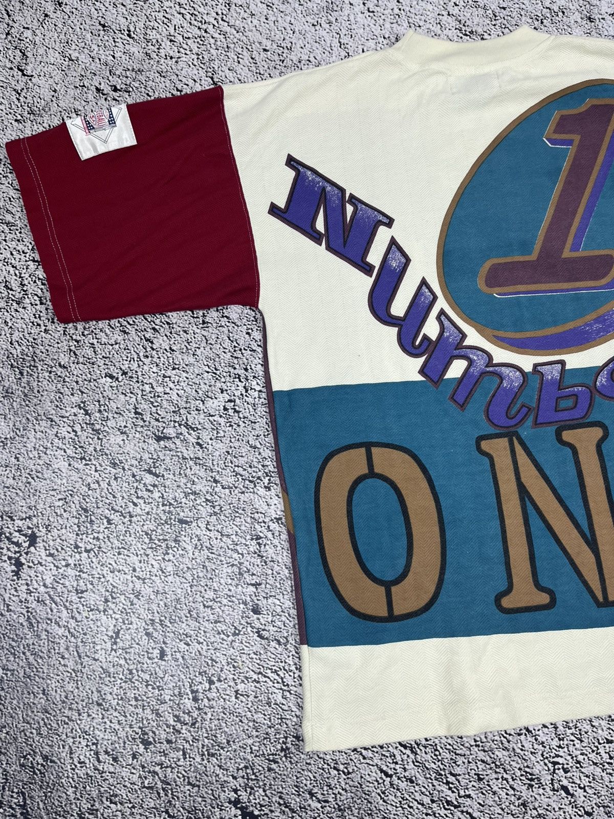 Vintage Vintage 80s Baseball All Over printed t shirt rare Size US L / EU 52-54 / 3 - 11 Thumbnail