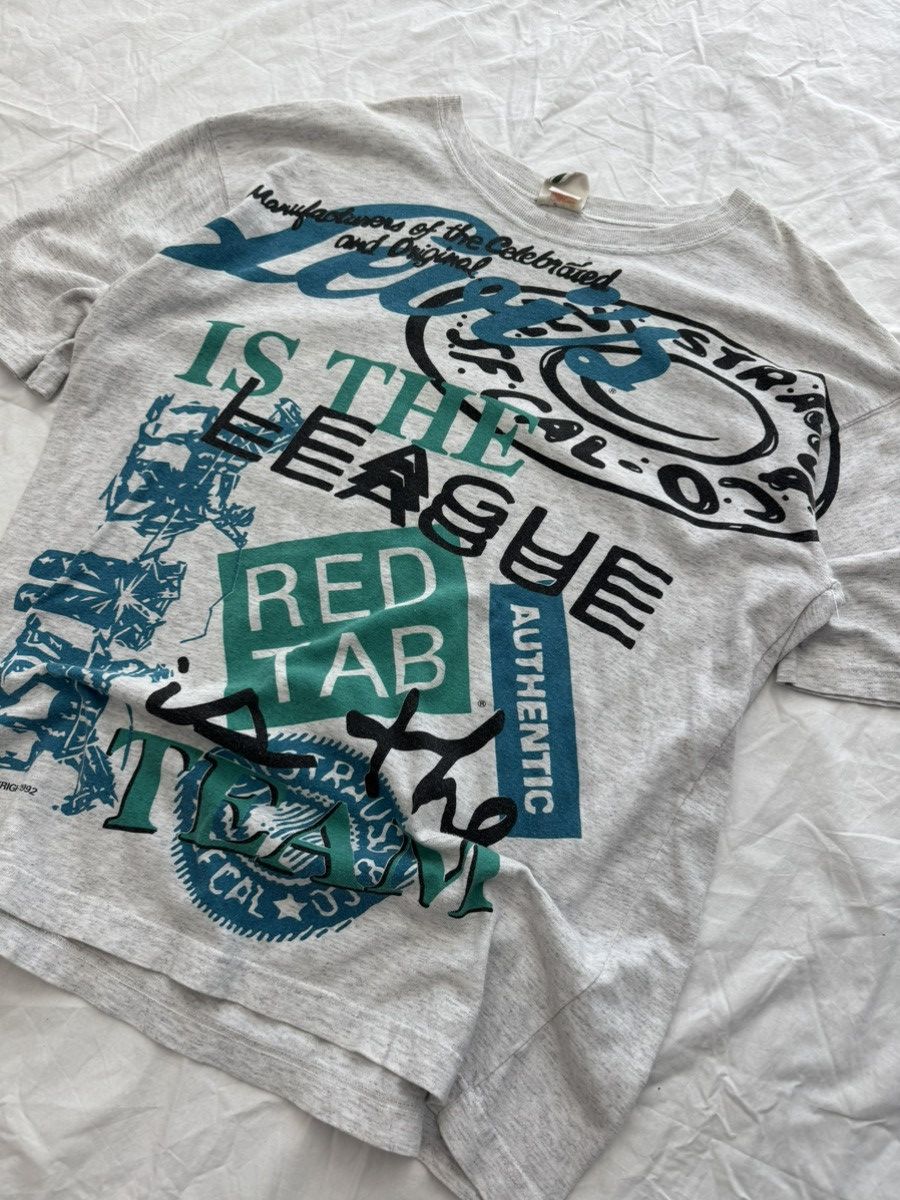 Levi's Vintage 90s Single Stitch Levi’s 501 Oversized Tee Size US L / EU 52-54 / 3 - 3 Thumbnail