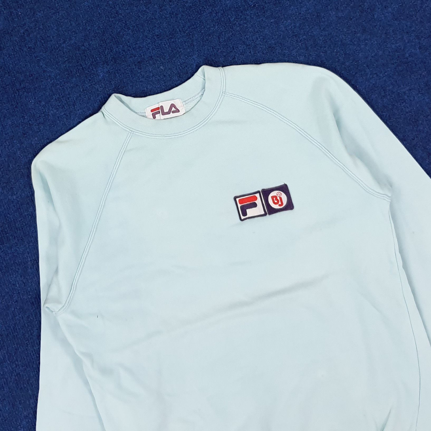 Fila × Vintage Vintage FILA BJ Bjorn Borg Tennis Sports Sweatshirt Size US S / EU 44-46 / 1 - 2 Thumbnail
