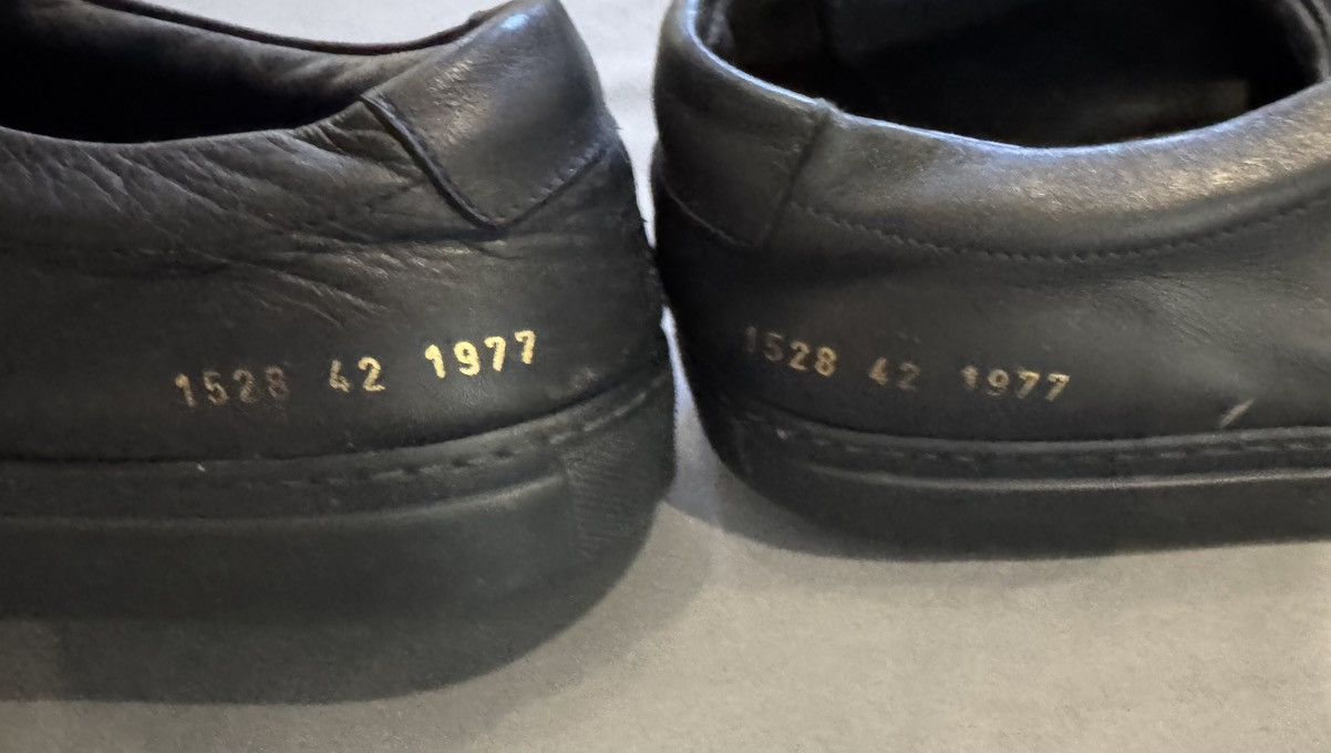 Common Projects COMMON PROJECTS ACHILLES LOW NAVY Size US 9 / EU 42 - 7 Thumbnail