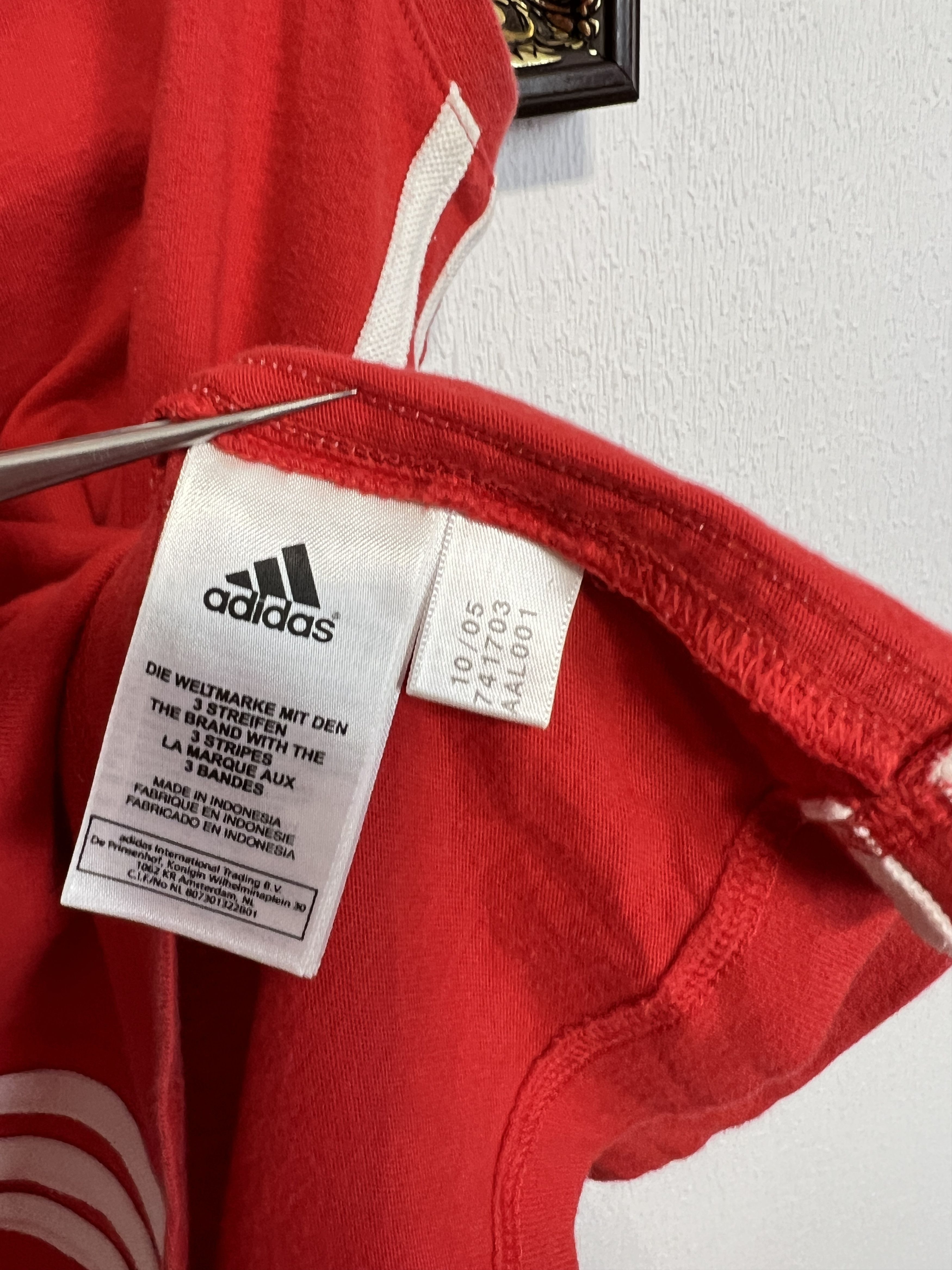 Adidas Germany World Cup Football Train Vest Shirt Siccer Jersey Size US M / EU 48-50 / 2 - 7 Thumbnail