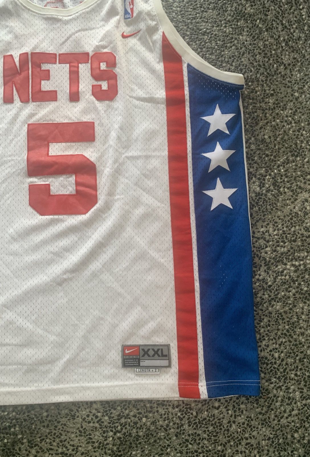 NBA × Vintage Vintage Nets Jason Kidd NBA Jersey XXL Size Size US XXL / EU 58 / 5 - 4 Thumbnail