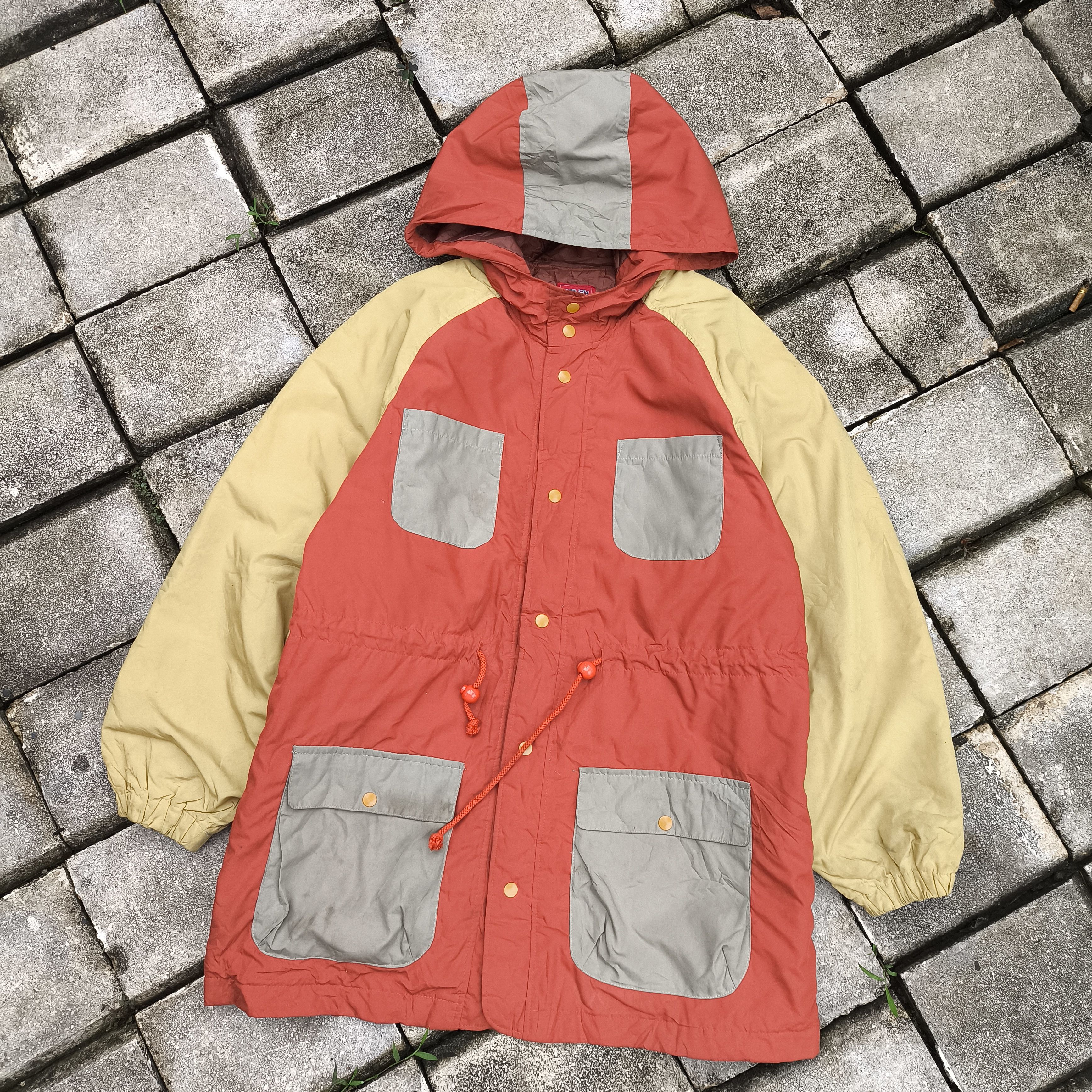 Kenzo Kenzo multicolor parka style jacket Size US M / EU 48-50 / 2 - 2 Thumbnail