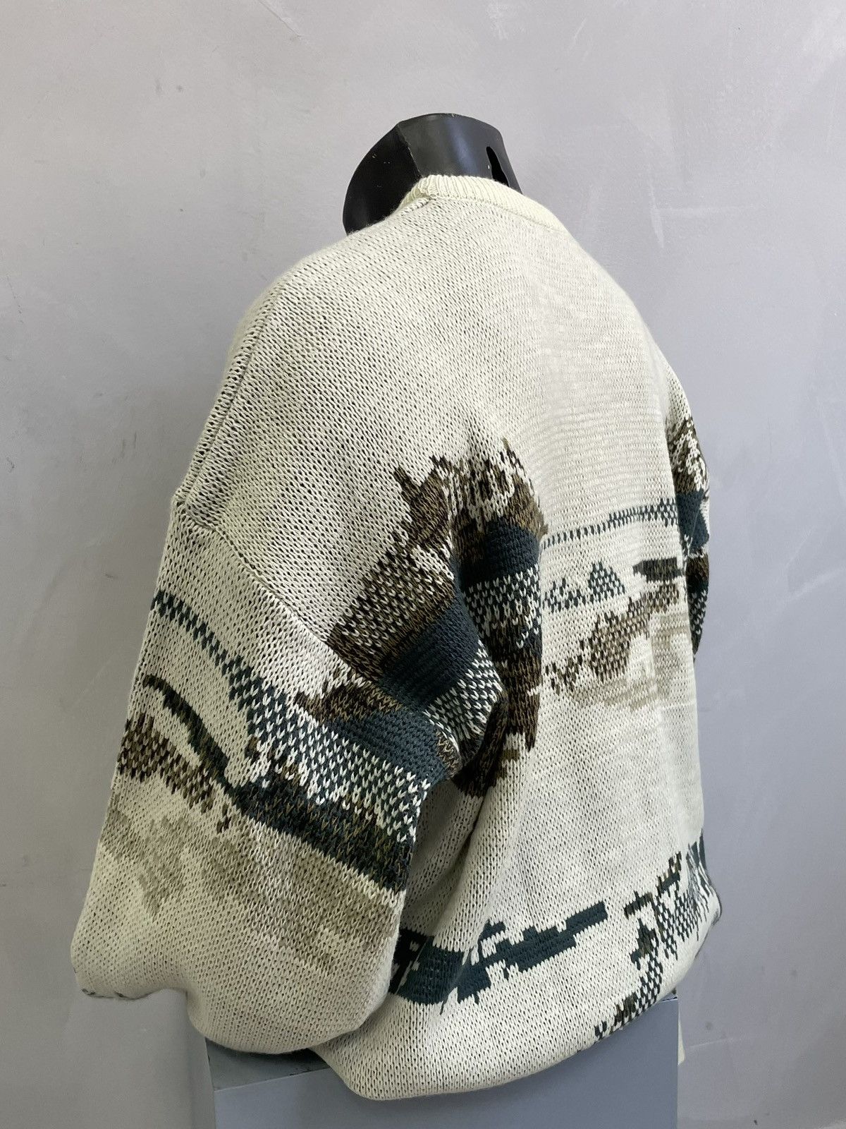 Carlo Colucci Rare crewneck sweater coogi style over print y2k Size US L / EU 52-54 / 3 - 13 Thumbnail