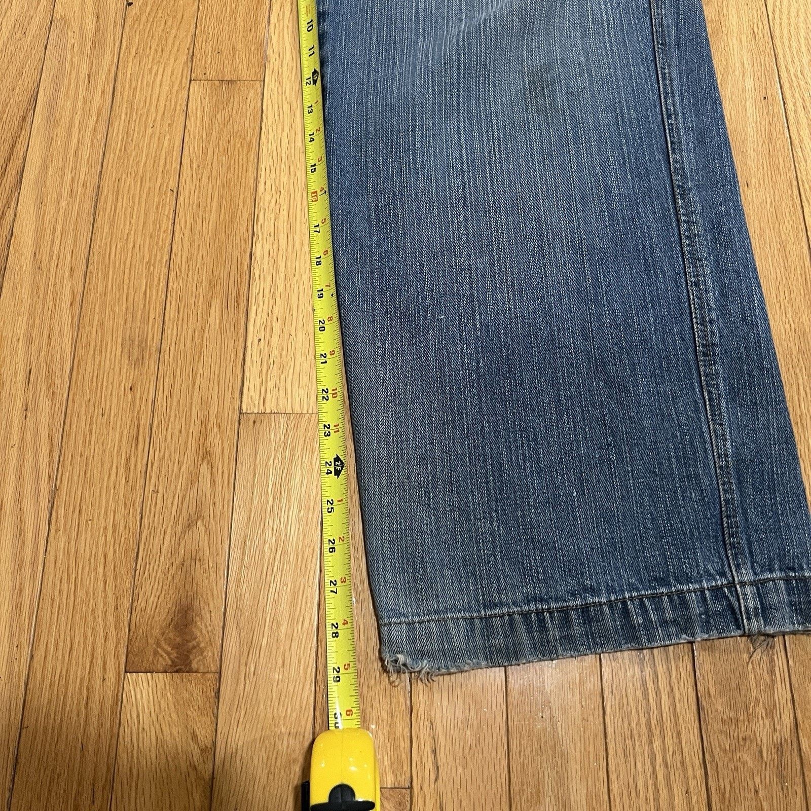 JNCO Vintage Y2K Jnco Jeans Crown Design Baggy Y2K Distressed Size US 31 - 20 Thumbnail