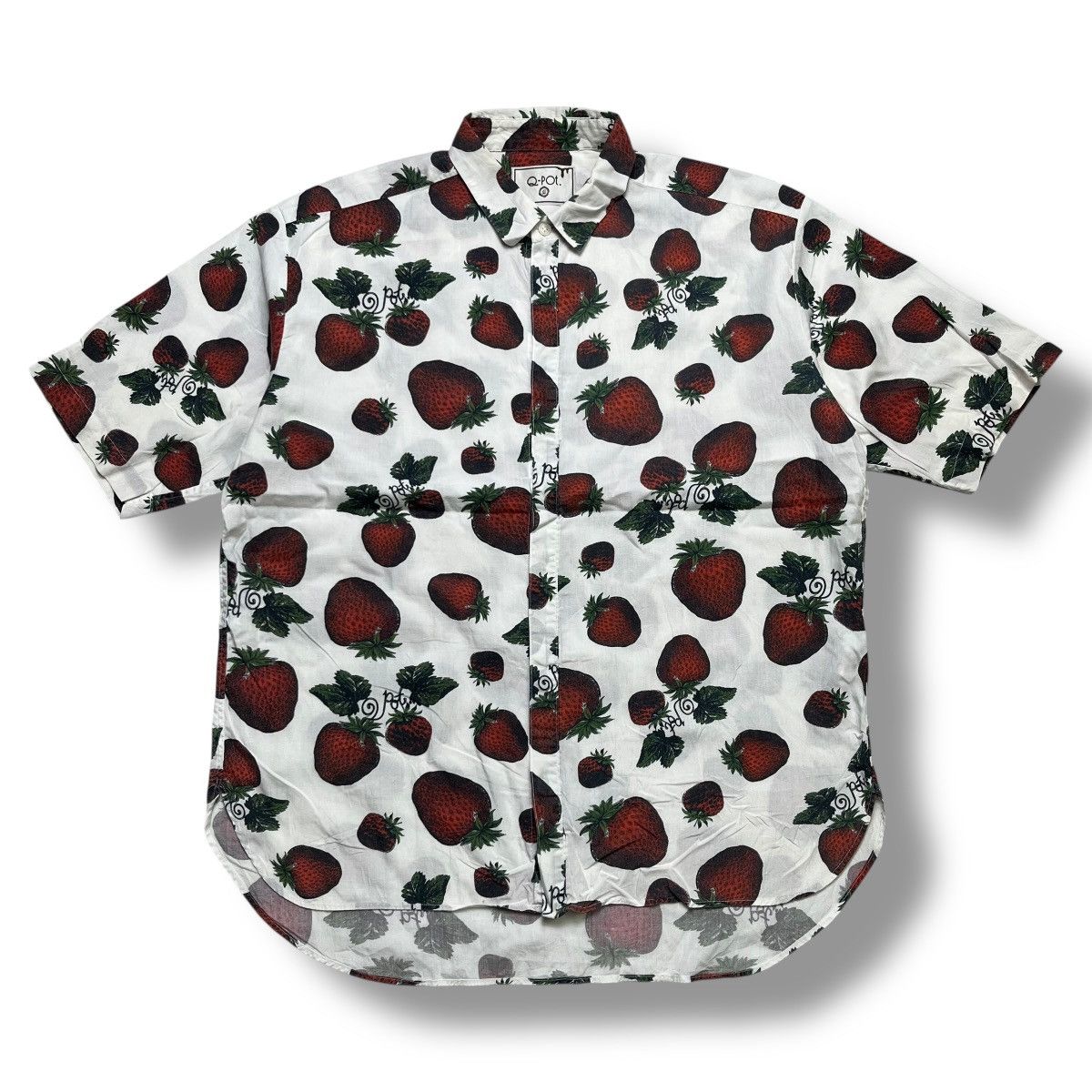 Issey Miyake gramme shibuya strawberry print button ups shirt Size US M / EU 48-50 / 2 - 1 Thumbnail