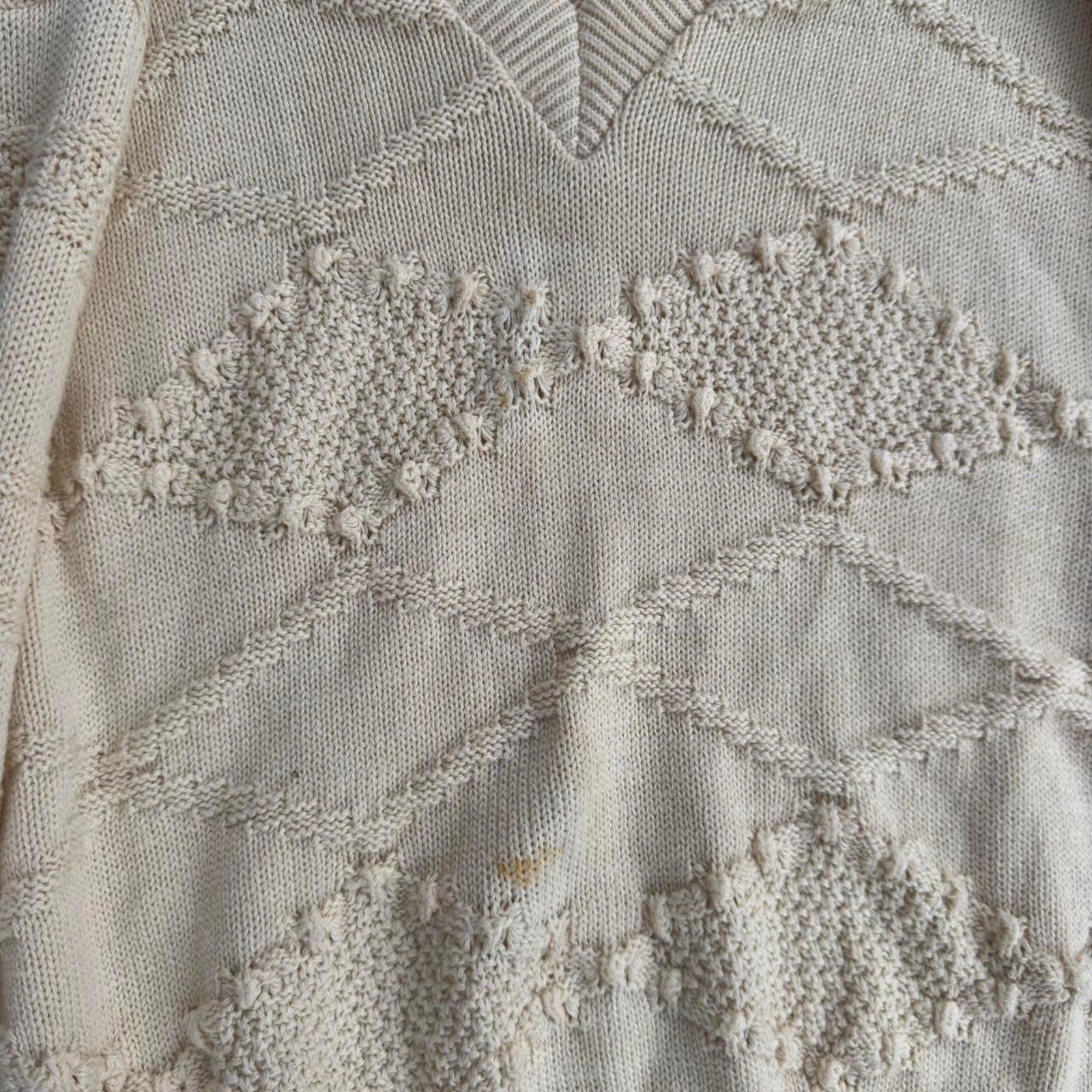 Other Vintage 80s beldoch petites cable knit sweater Size M / US 6-8 / IT 42-44 - 2 Thumbnail