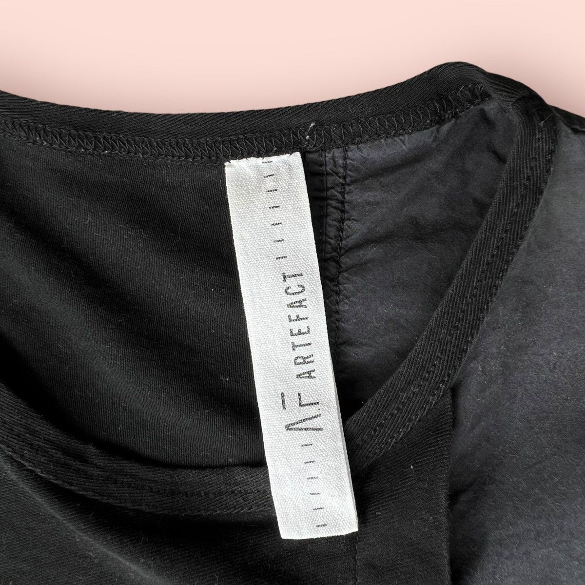 A.F Artefact × Artefact × Japanese Brand A.F ARTEFACT SWITCHING PATTERN 2 TONE T-SHIRT Size US L / EU 52-54 / 3 - 6 Thumbnail
