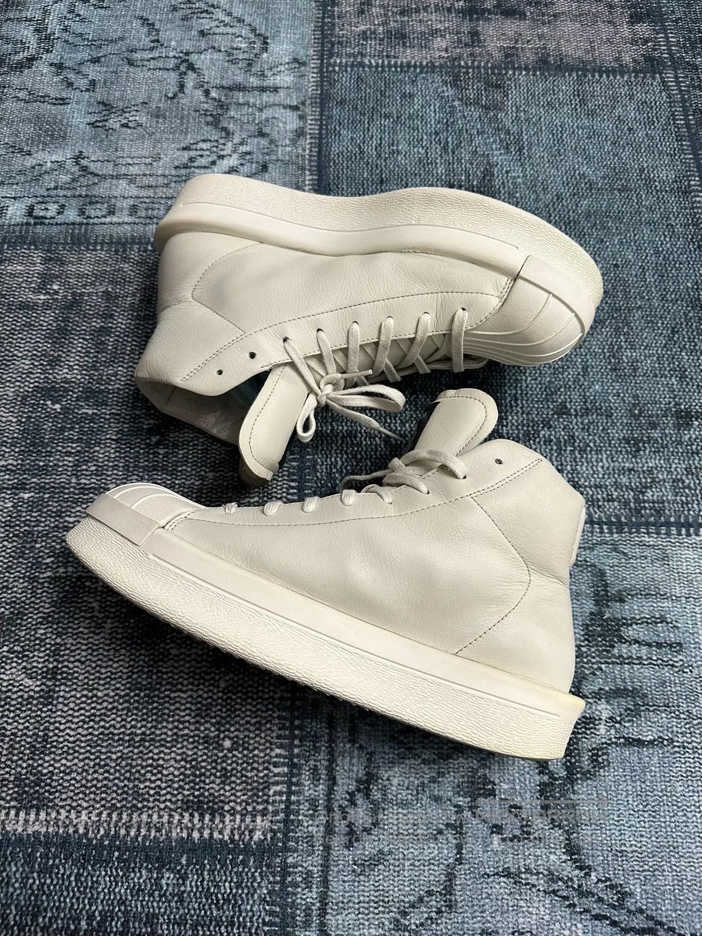 Rick Owens Rick Owens Adidas Shell Toe. Size US 9 / EU 42 - 1 Thumbnail