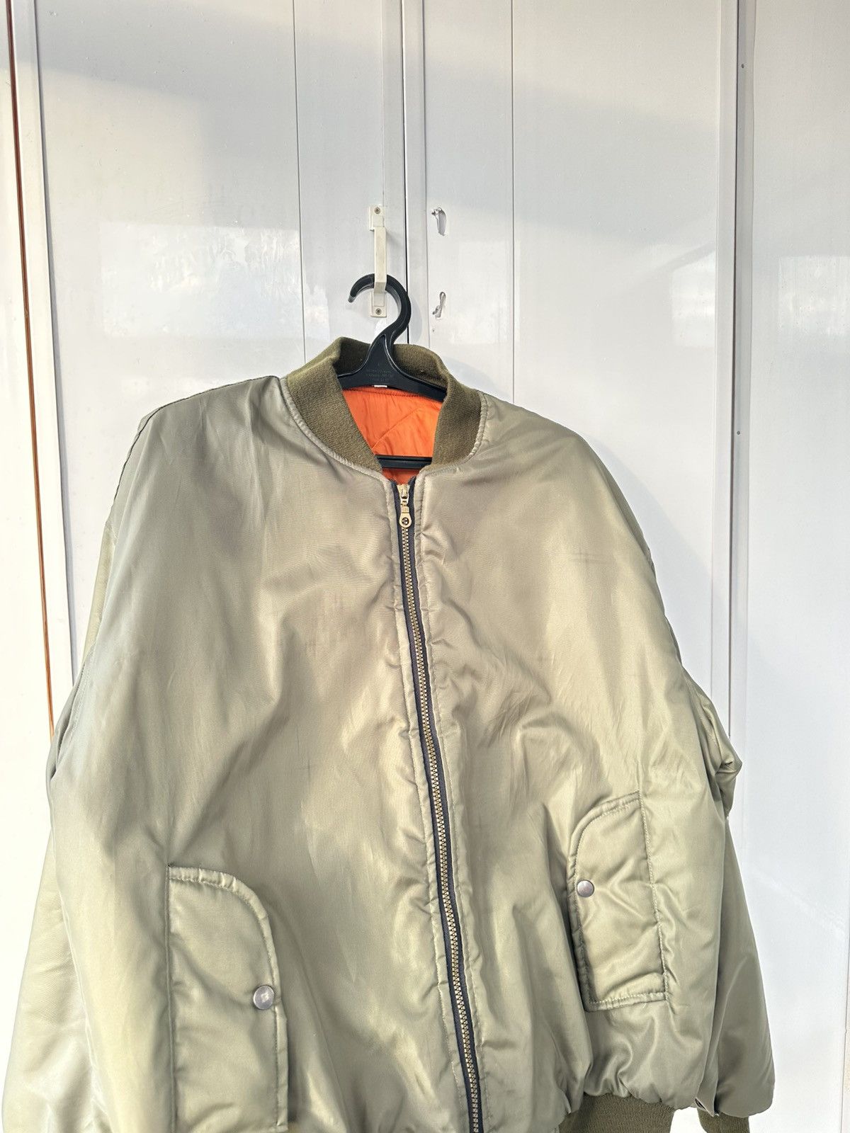 Other Vintage MA-1 Style Overzise Bomber Flyers Jacket Size US XL / EU 56 / 4 - 6 Thumbnail
