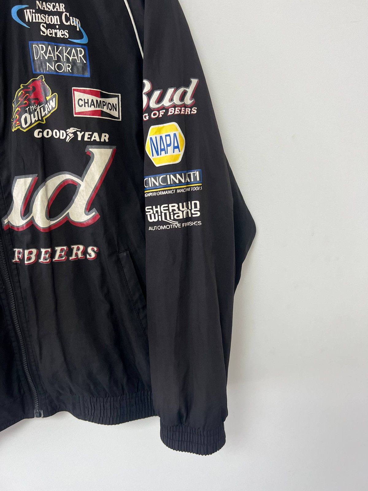 Other Vintage Bud King of Beers Nascar Racing Jacket Full Zip XL Size US XL / EU 56 / 4 - 11 Thumbnail