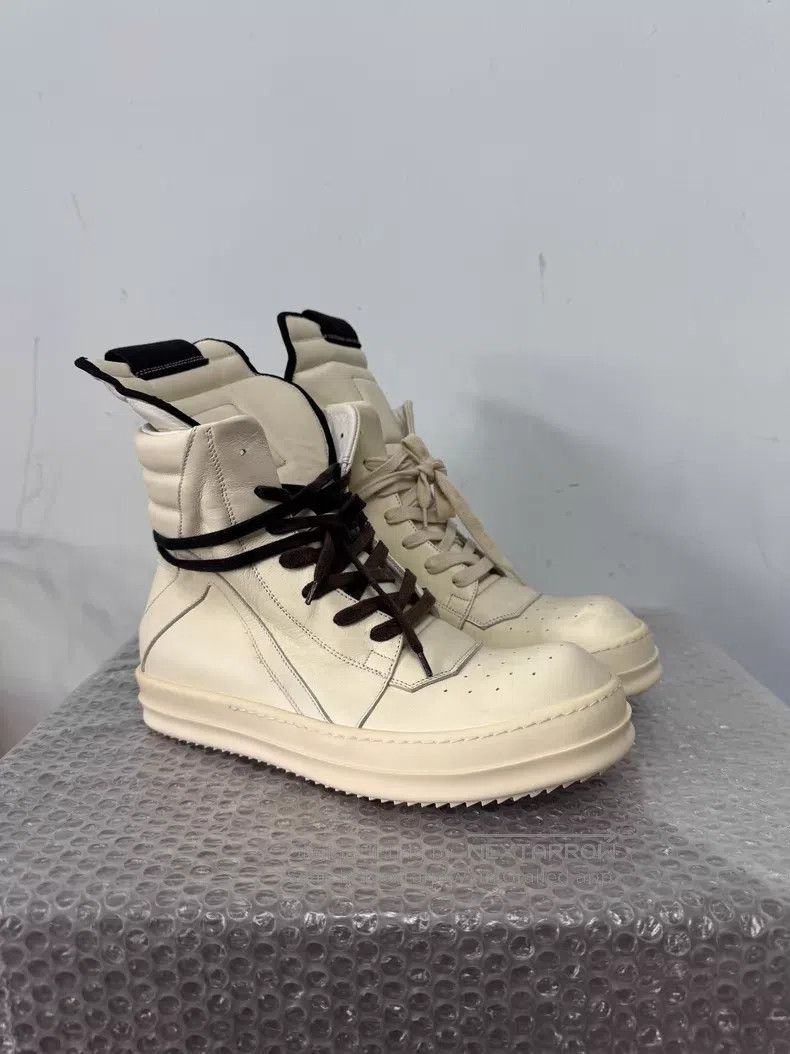 Rick Owens Rick Owens Main Line Pure White Inverted Triangle Size US 6 / EU 39 - 3 Thumbnail