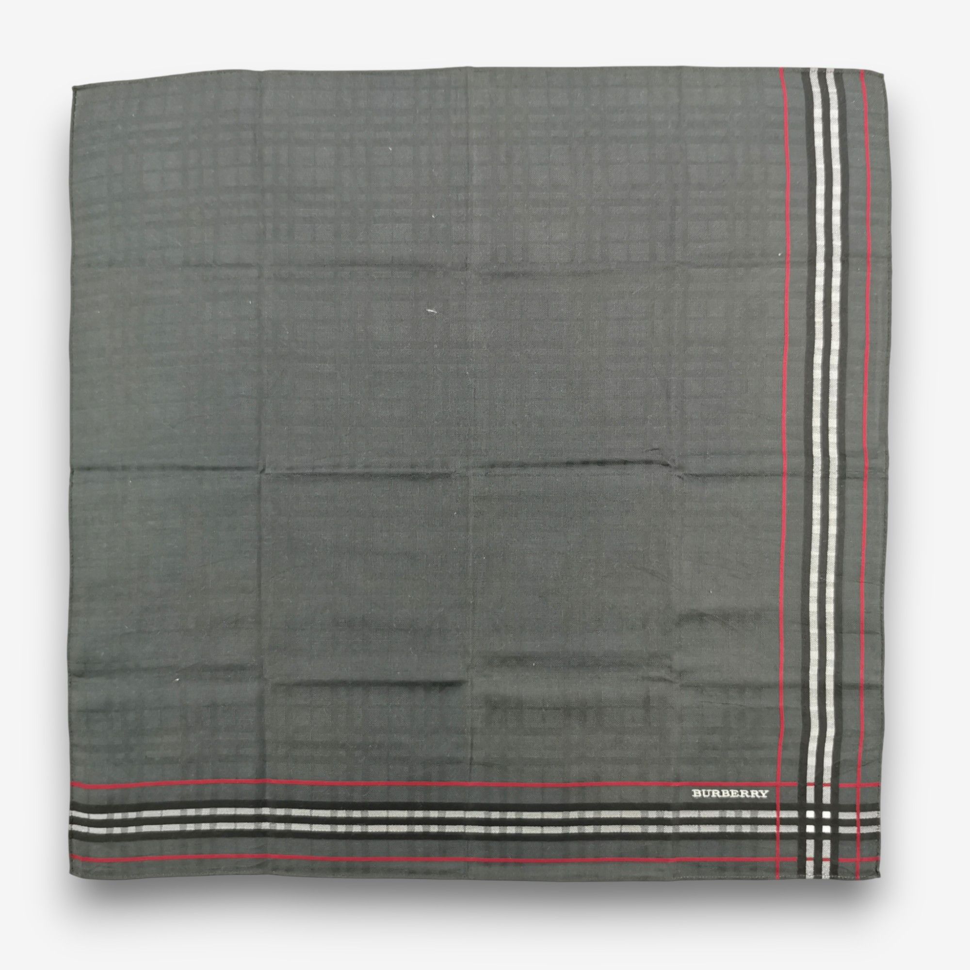 Burberry Vintage Burberry Handkerchief Pocket Square Bandana Size ONE SIZE - 2 Thumbnail