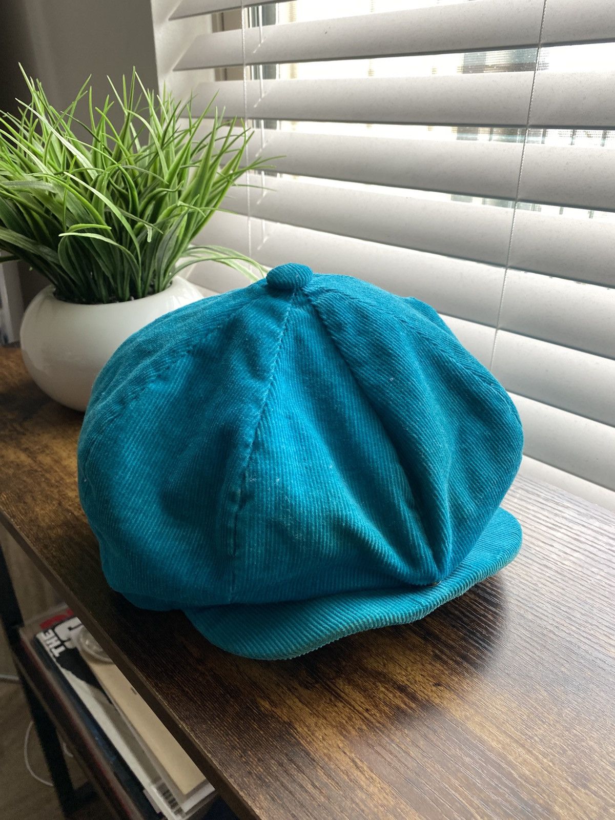 Vintage Vintage Corduroy Newsboy Hat Size ONE SIZE - 3 Thumbnail