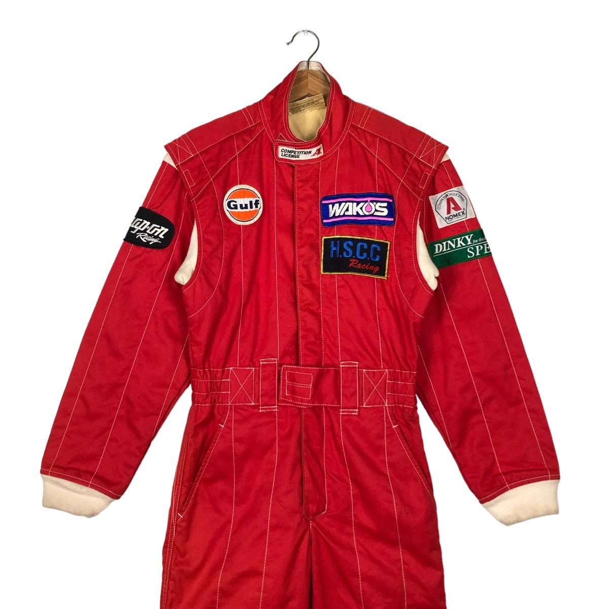 Vintage 🔥90’s Vintage Overall Racing Nomex USA Full Print Size US 30 / EU 46 - 3 Thumbnail