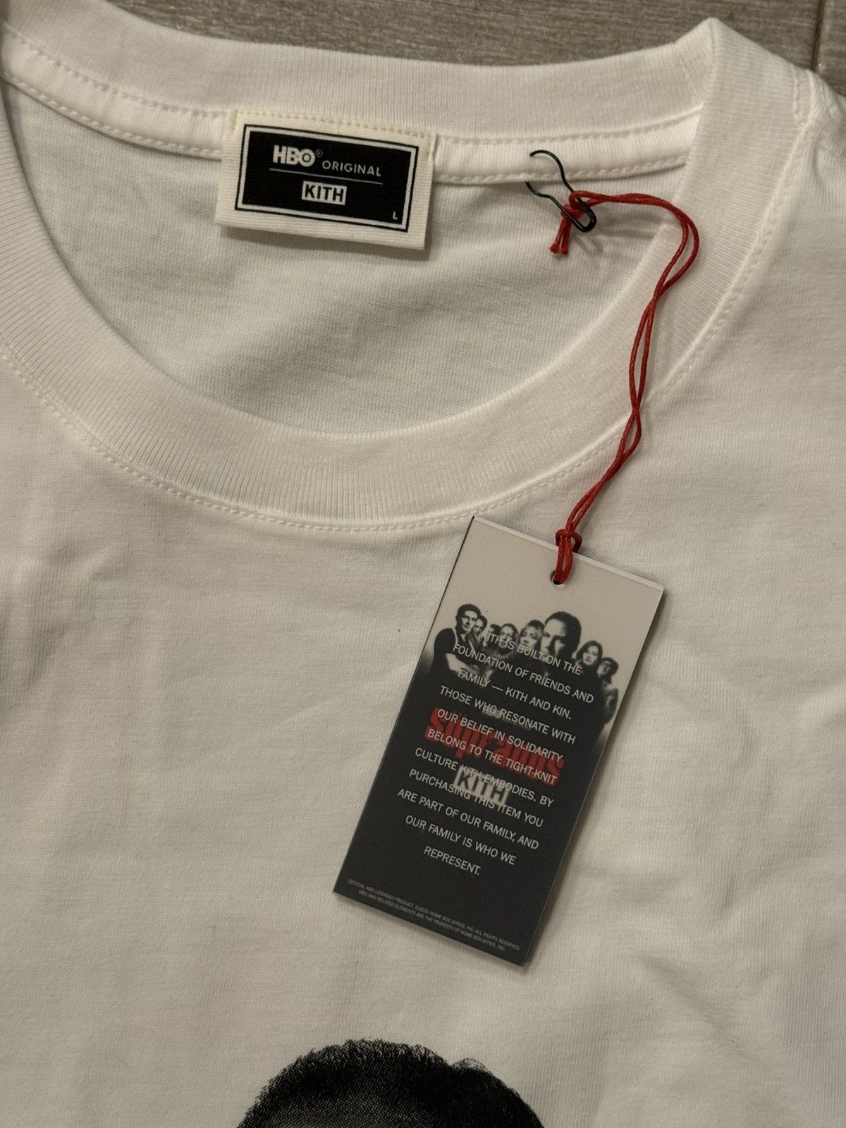 Kith KITH The Sopranos Ombre Poster Vintage Tee White Sz L Large Size US L / EU 52-54 / 3 - 6 Thumbnail