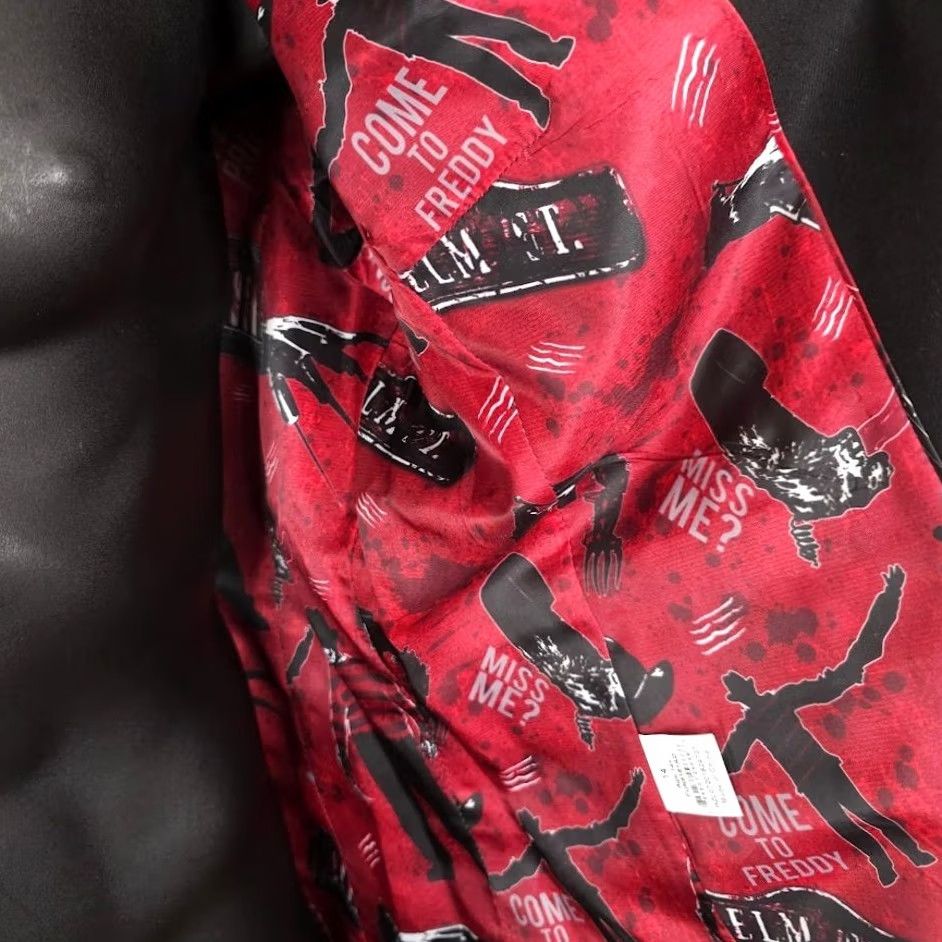 Vintage VINTAGE Nightmare On Elm Street Blazer Womens Size 14 Black Freddy Krueger Funwear Size XL / US 12-14 / IT 48-50 - 2 Thumbnail