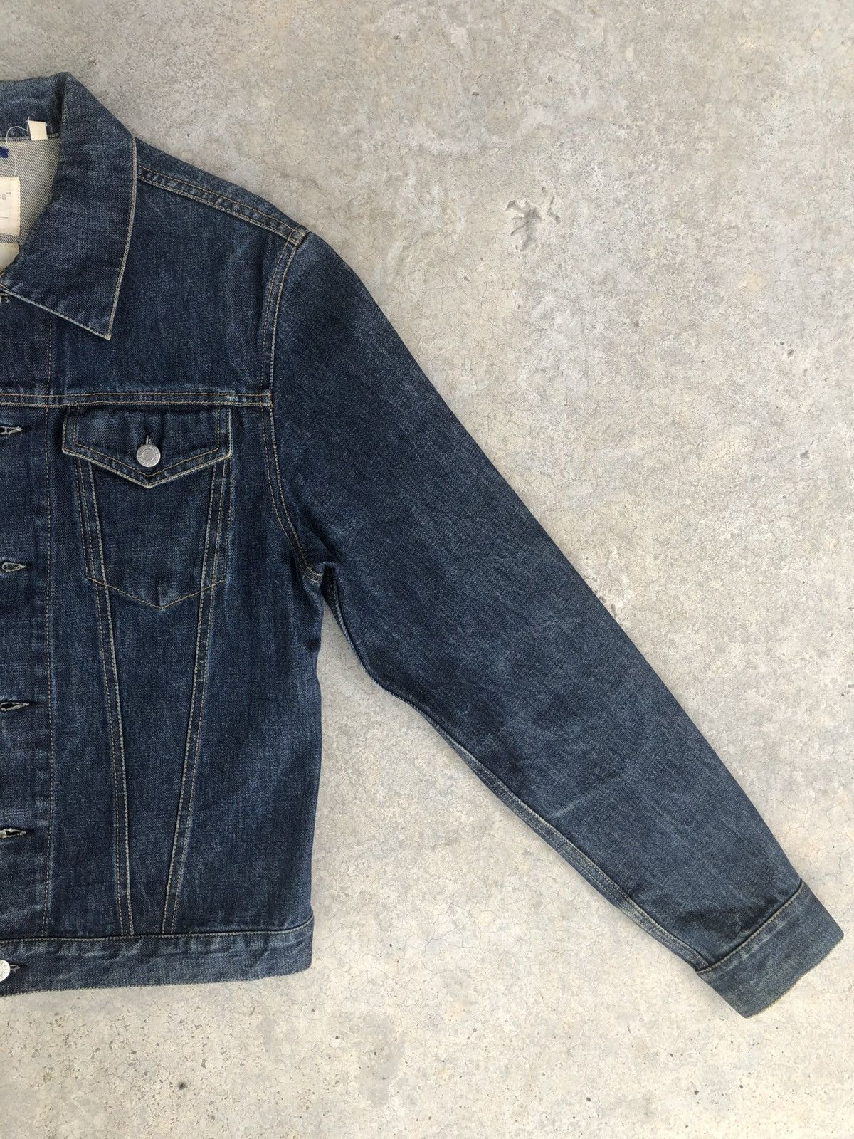 Helmut Lang Helmut Lang Classic Raw Denim Jacket Size US L / EU 52-54 / 3 - 4 Thumbnail
