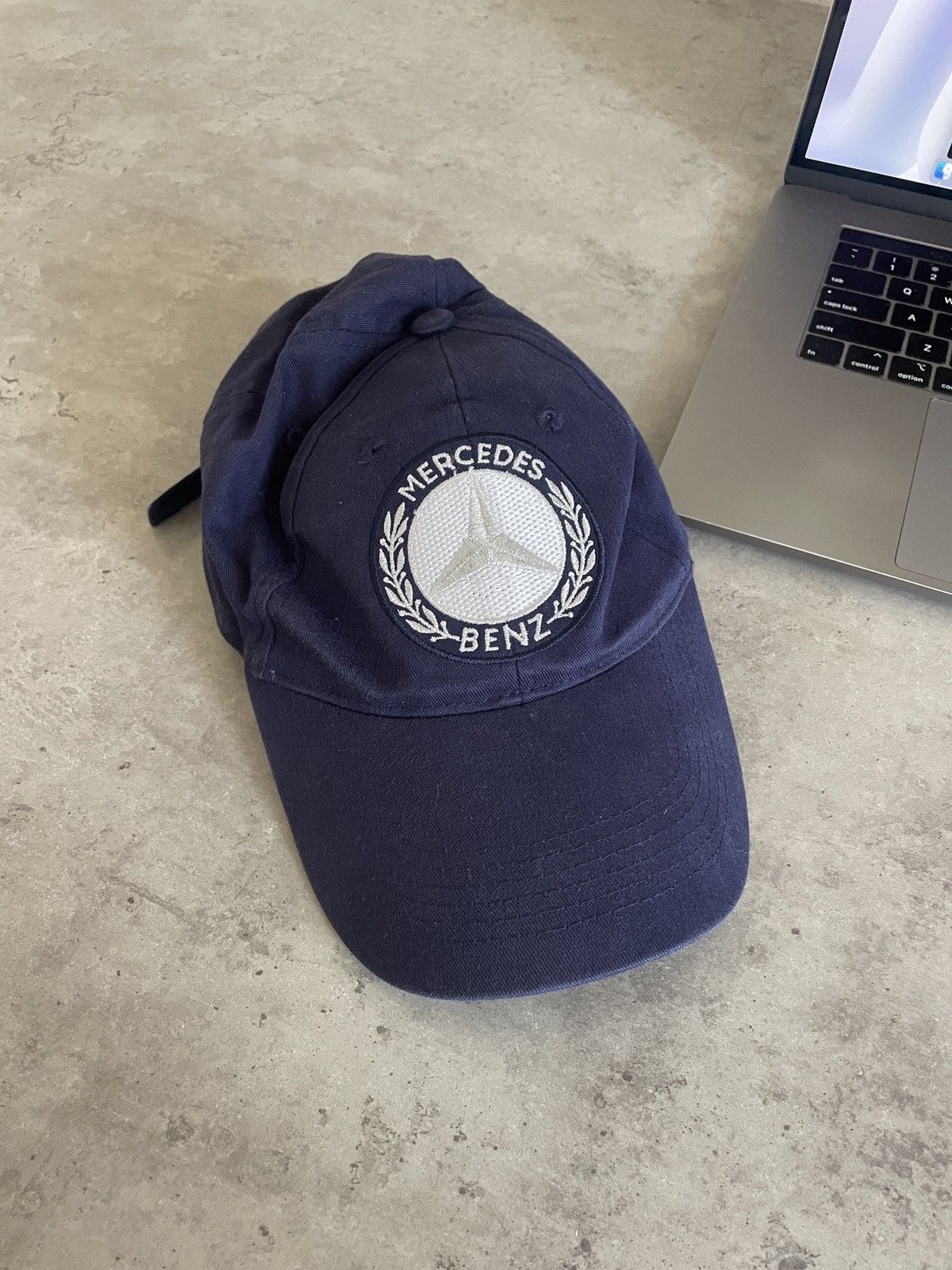 Mercedes-Benz × Vintage Vintage Mercedes Benz navy cap Size ONE SIZE - 1 Thumbnail