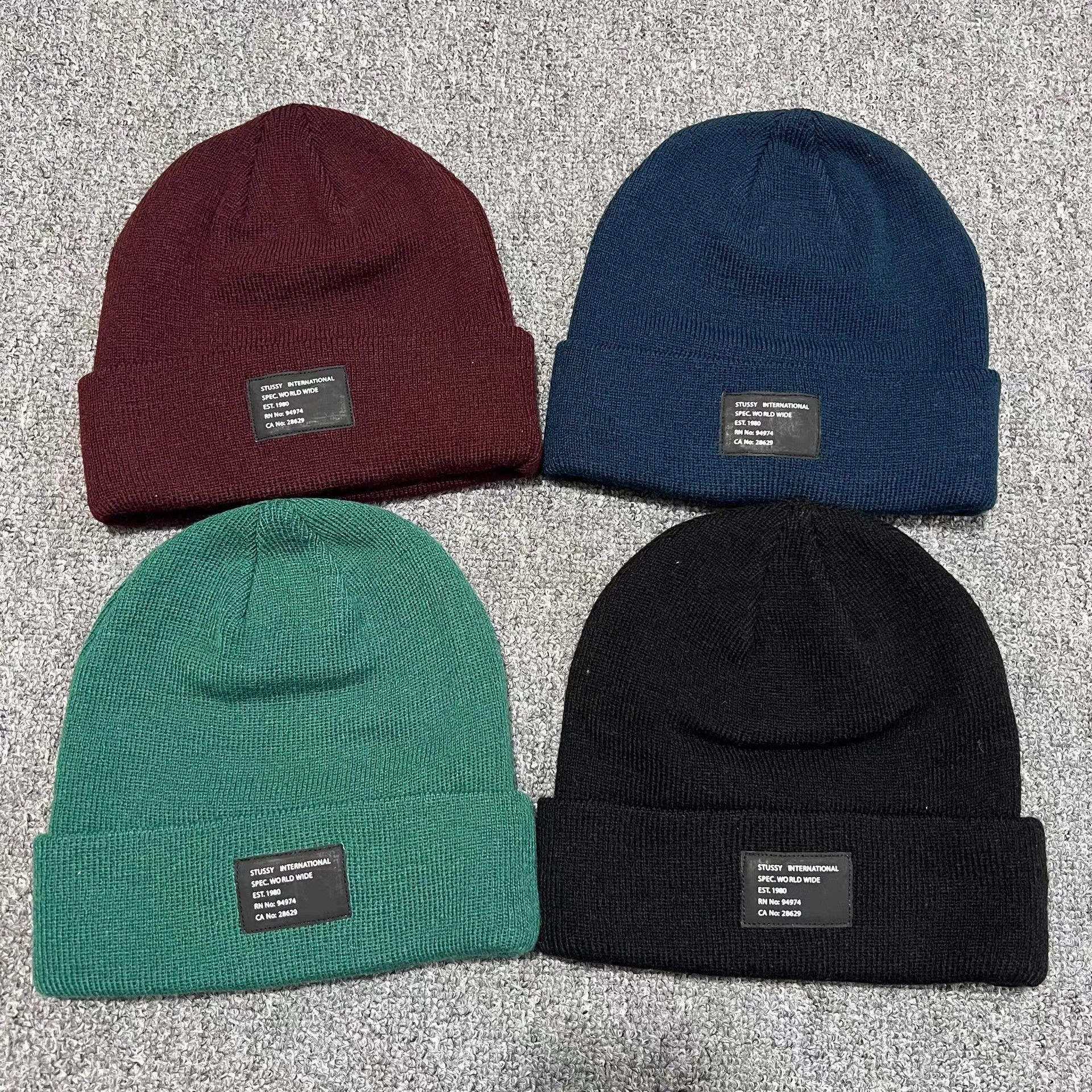 Stussy Stussy Vintage Patch Logo Knit Beanie Q7 Size ONE SIZE - 1 Thumbnail