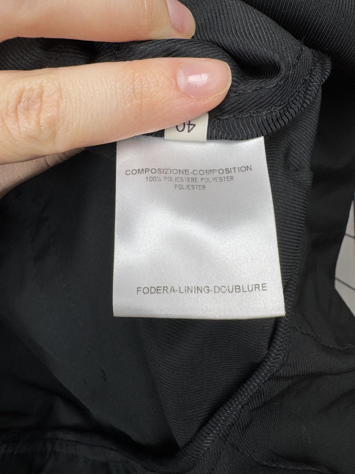 Stella McCartney Stella McCartney Iconic Black Double-Breasted Short Coat Size S / US 4 / IT 40 - 10 Thumbnail